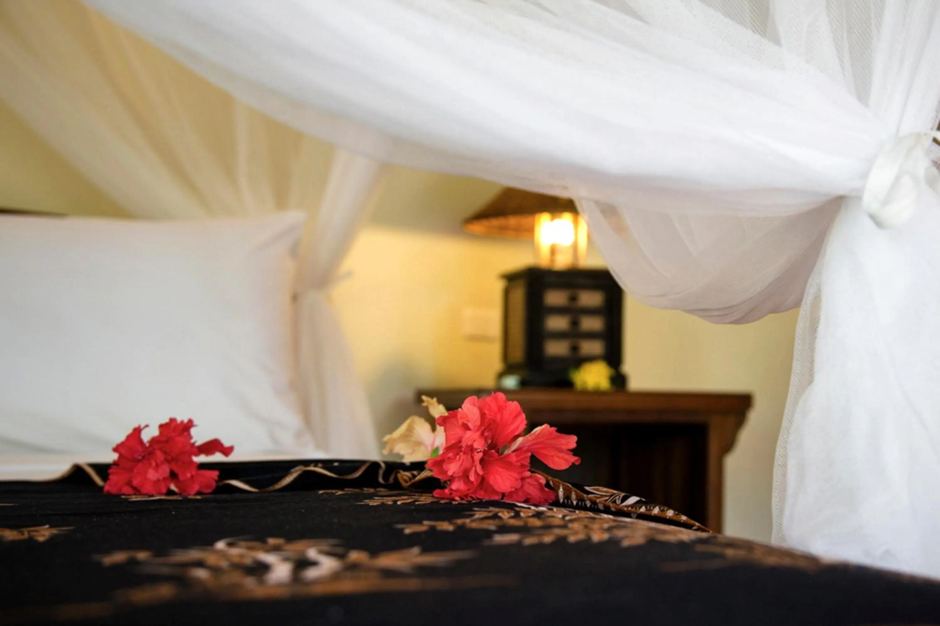 Decorative detail, Bed in Koyao Bay Pavilions - Beach Resort and Pool Villas