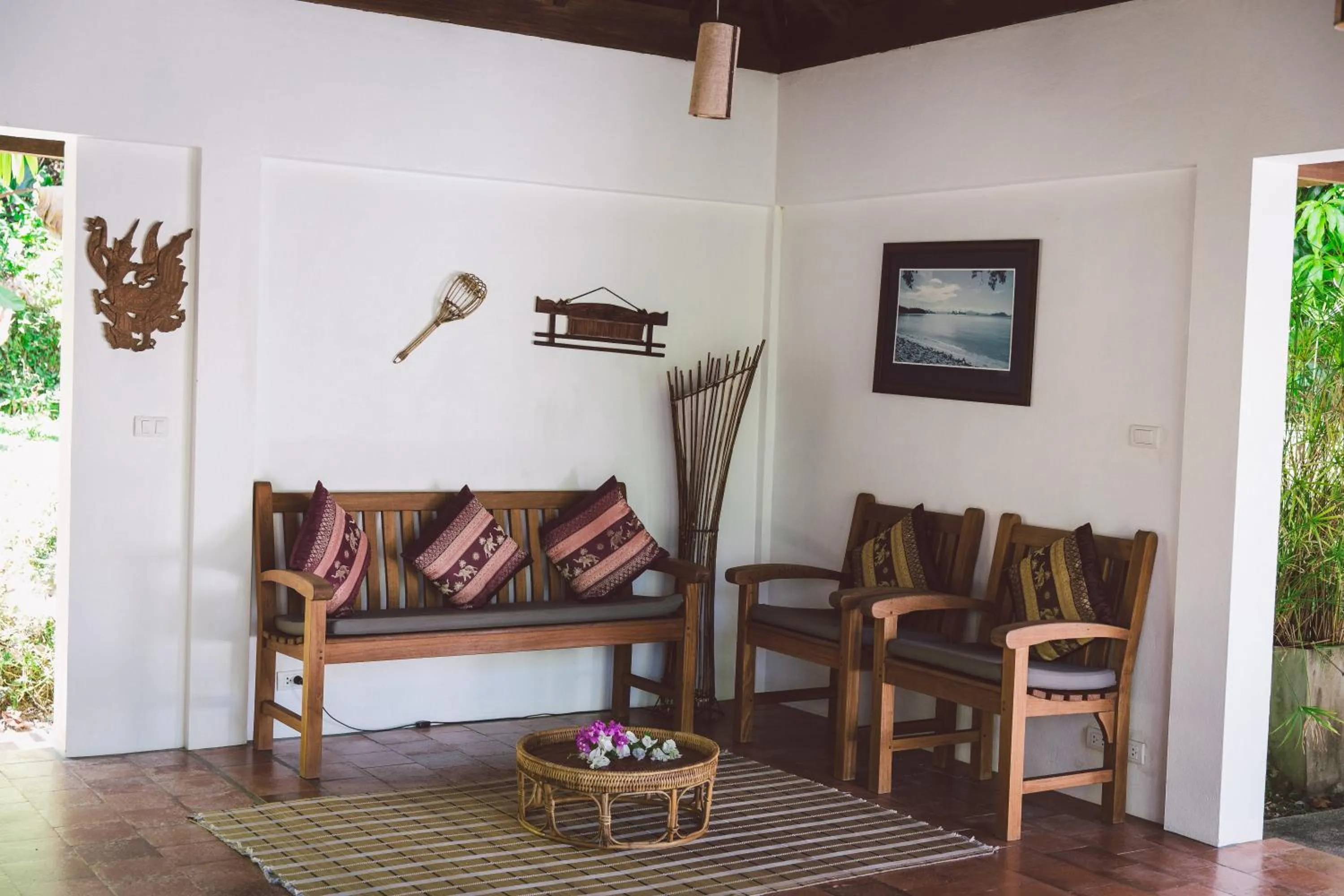 Seating area in Koyao Bay Pavilions - Beach Resort and Pool Villas