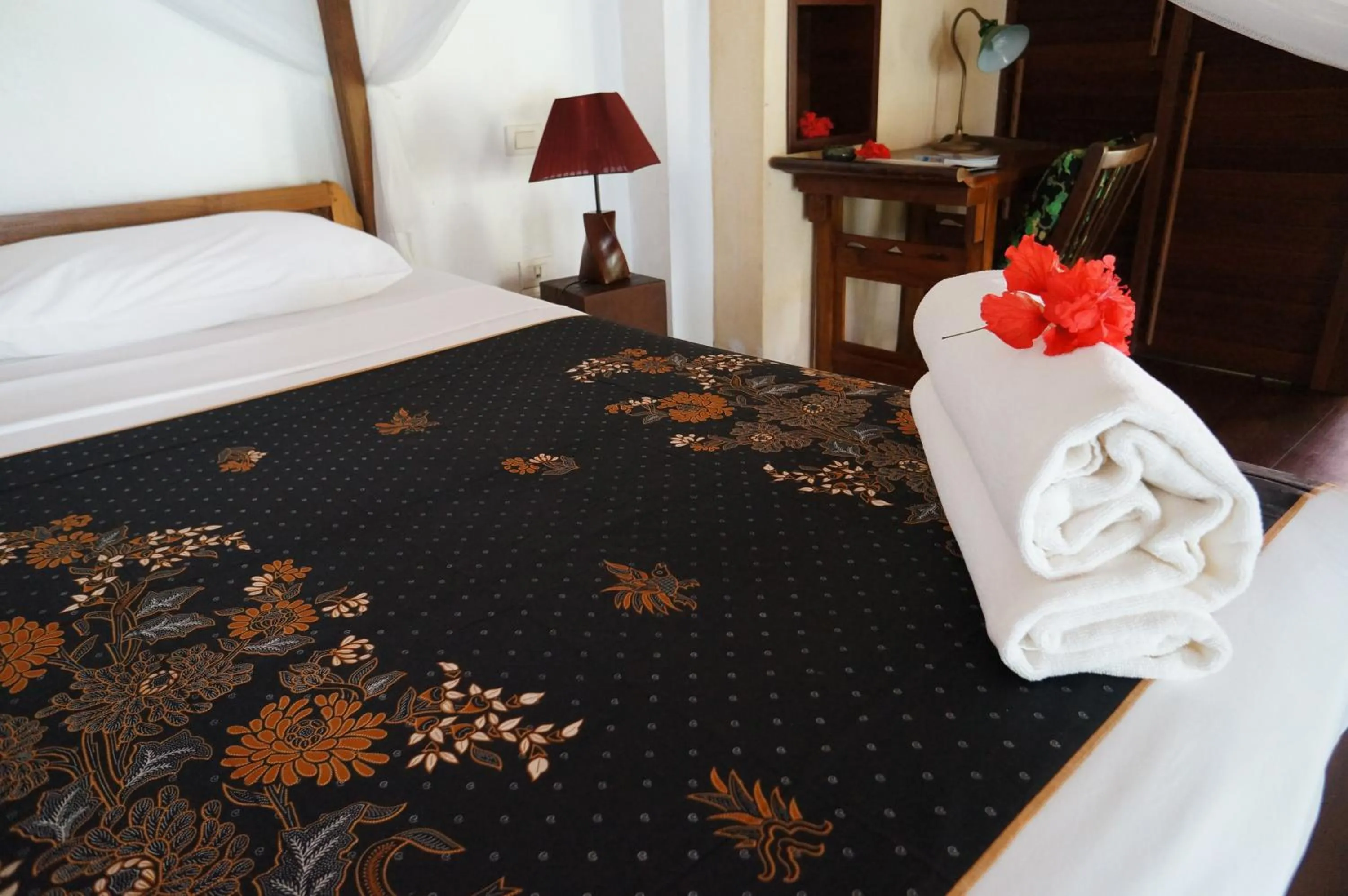 Decorative detail, Bed in Koyao Bay Pavilions - Beach Resort and Pool Villas