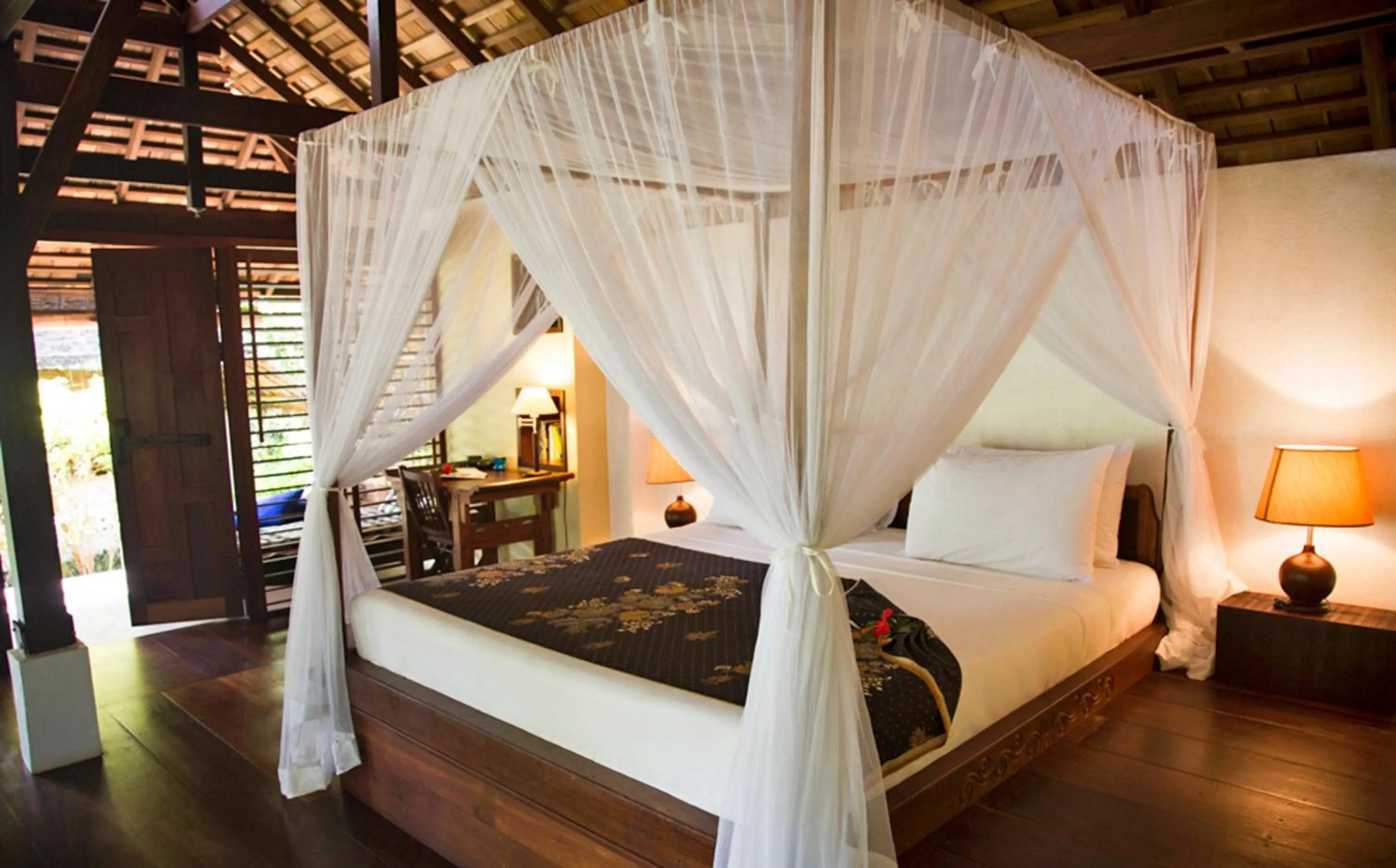 Bedroom, Bed in Koyao Bay Pavilions - Beach Resort and Pool Villas