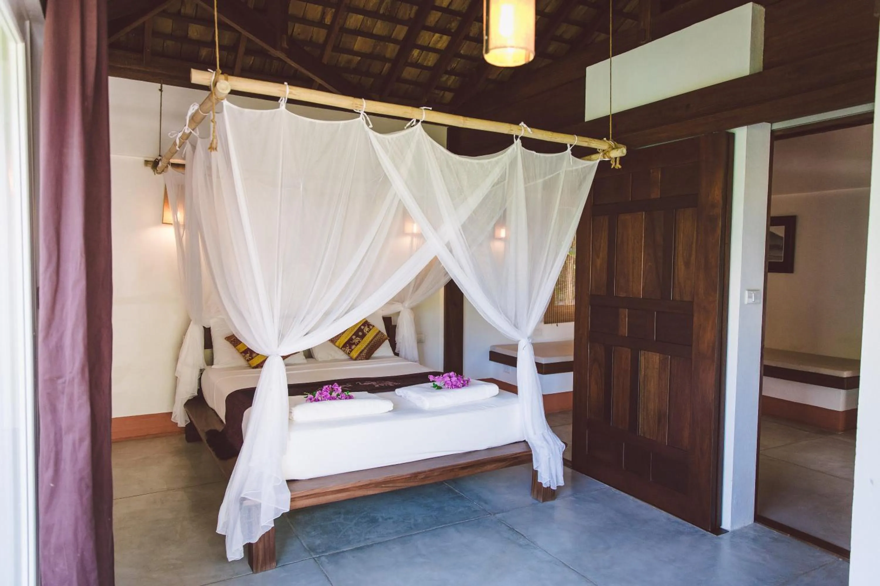 Bedroom, Bed in Koyao Bay Pavilions - Beach Resort and Pool Villas