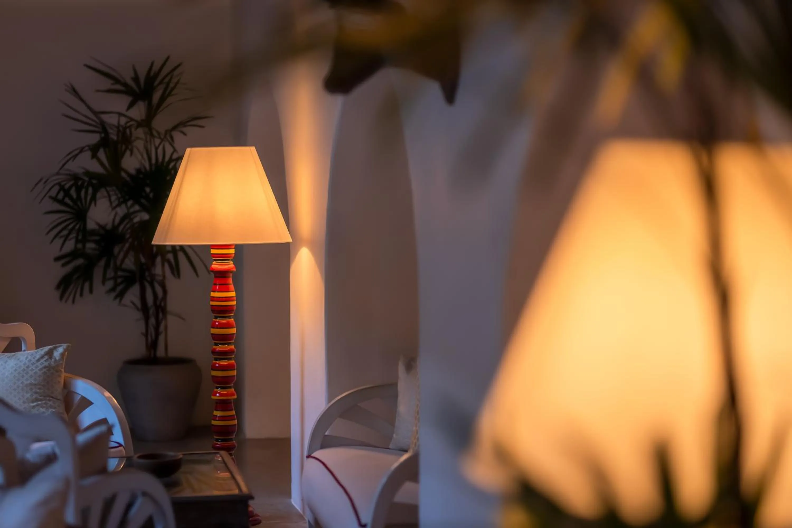 Decorative detail in Adigars Manor