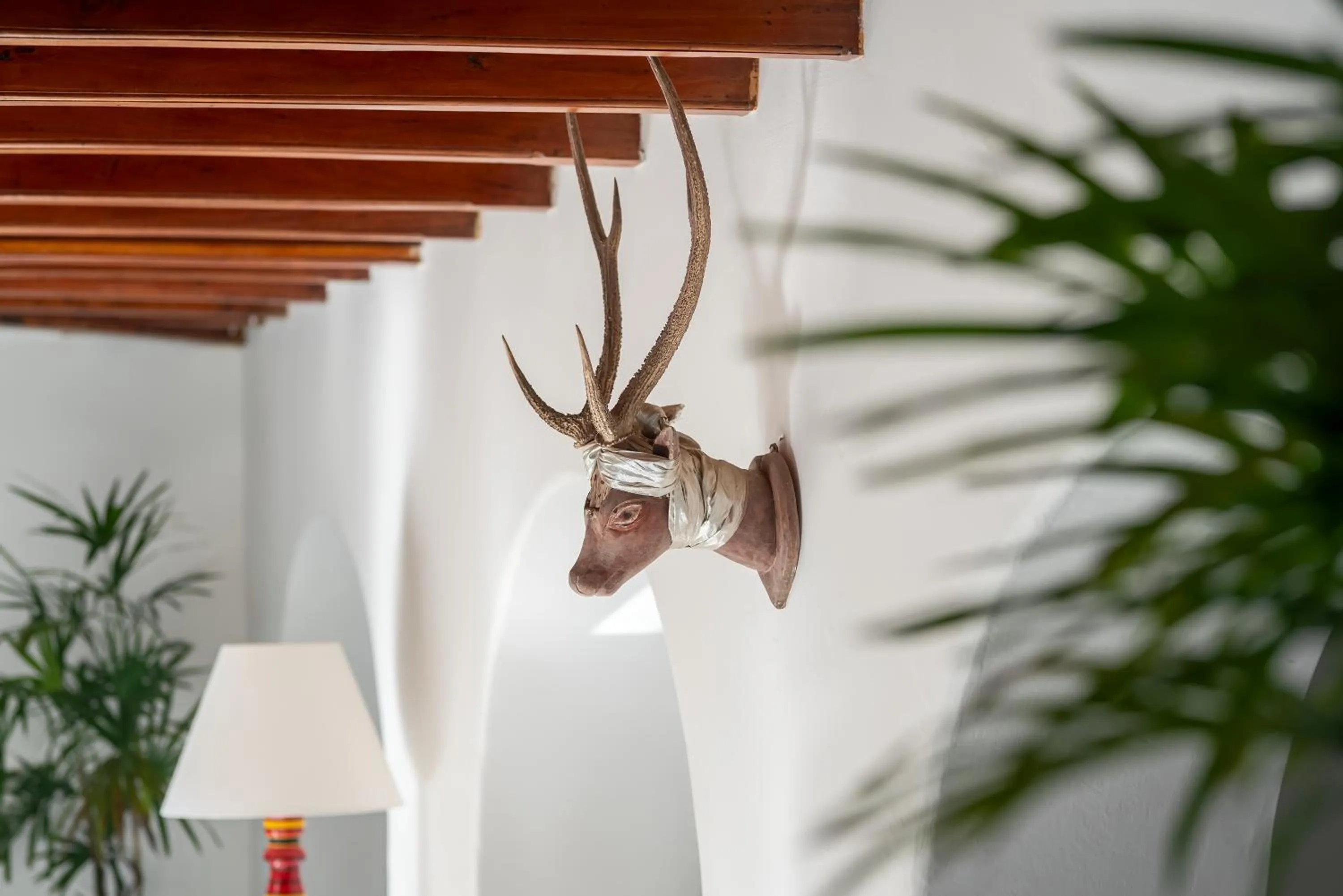 Decorative detail in Adigars Manor