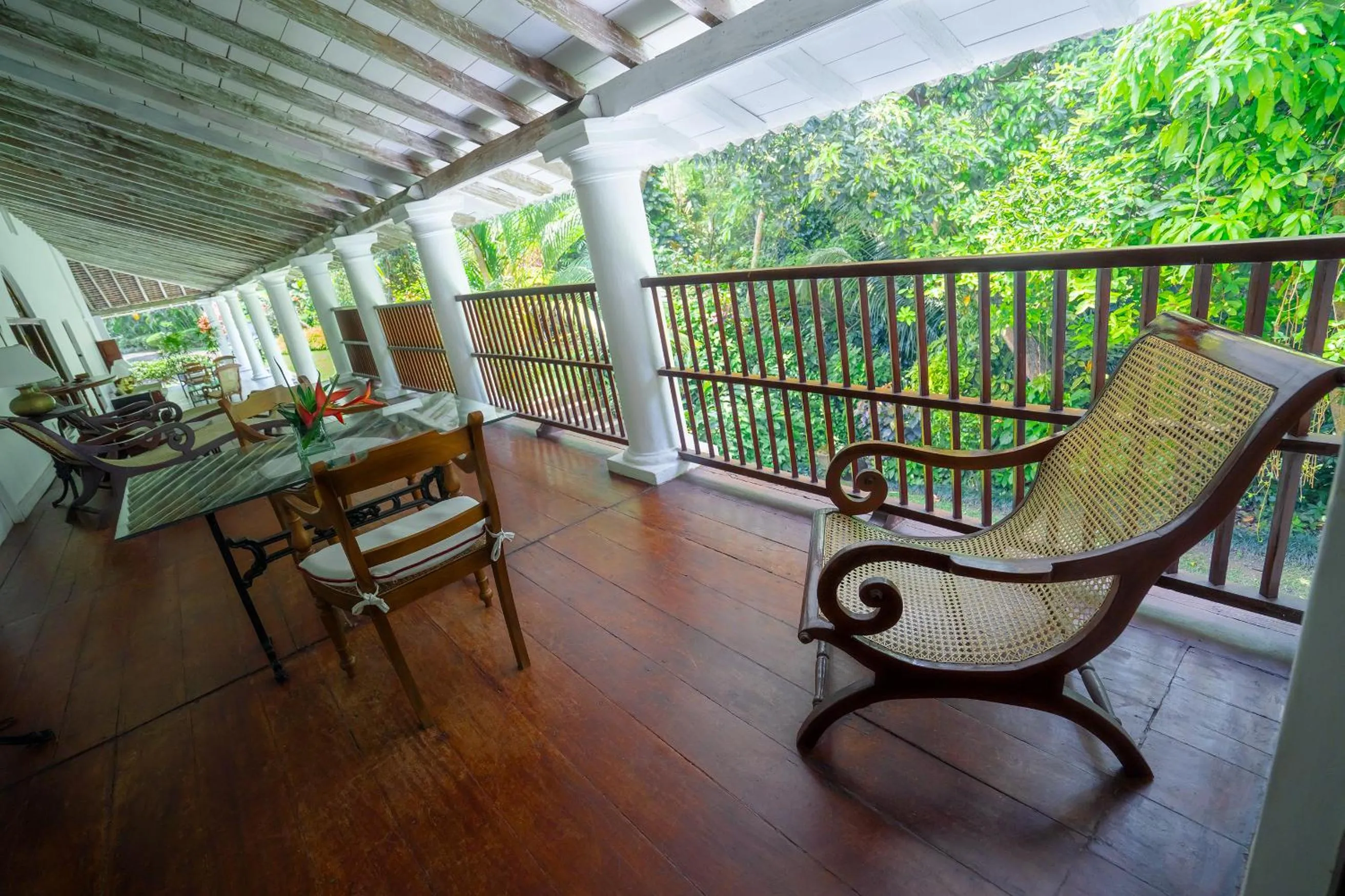 Patio in Adigars Manor