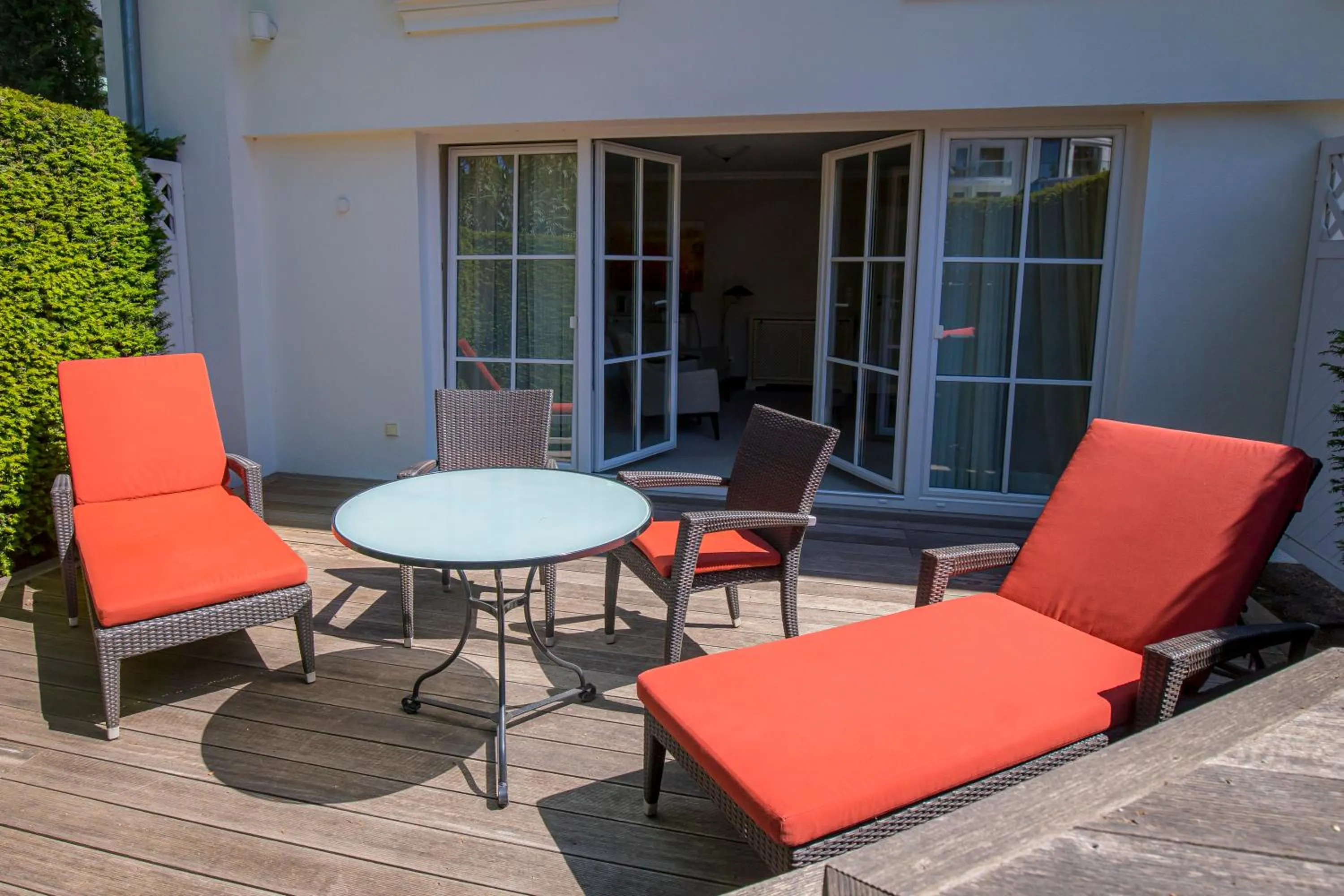 Balcony/Terrace in Strandhotel Fontana