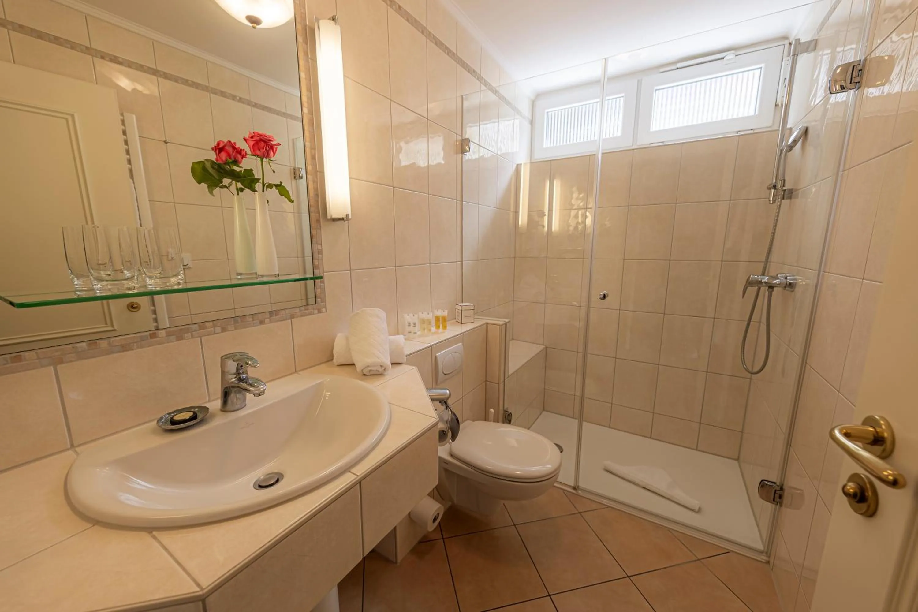 Bathroom in Strandhotel Fontana