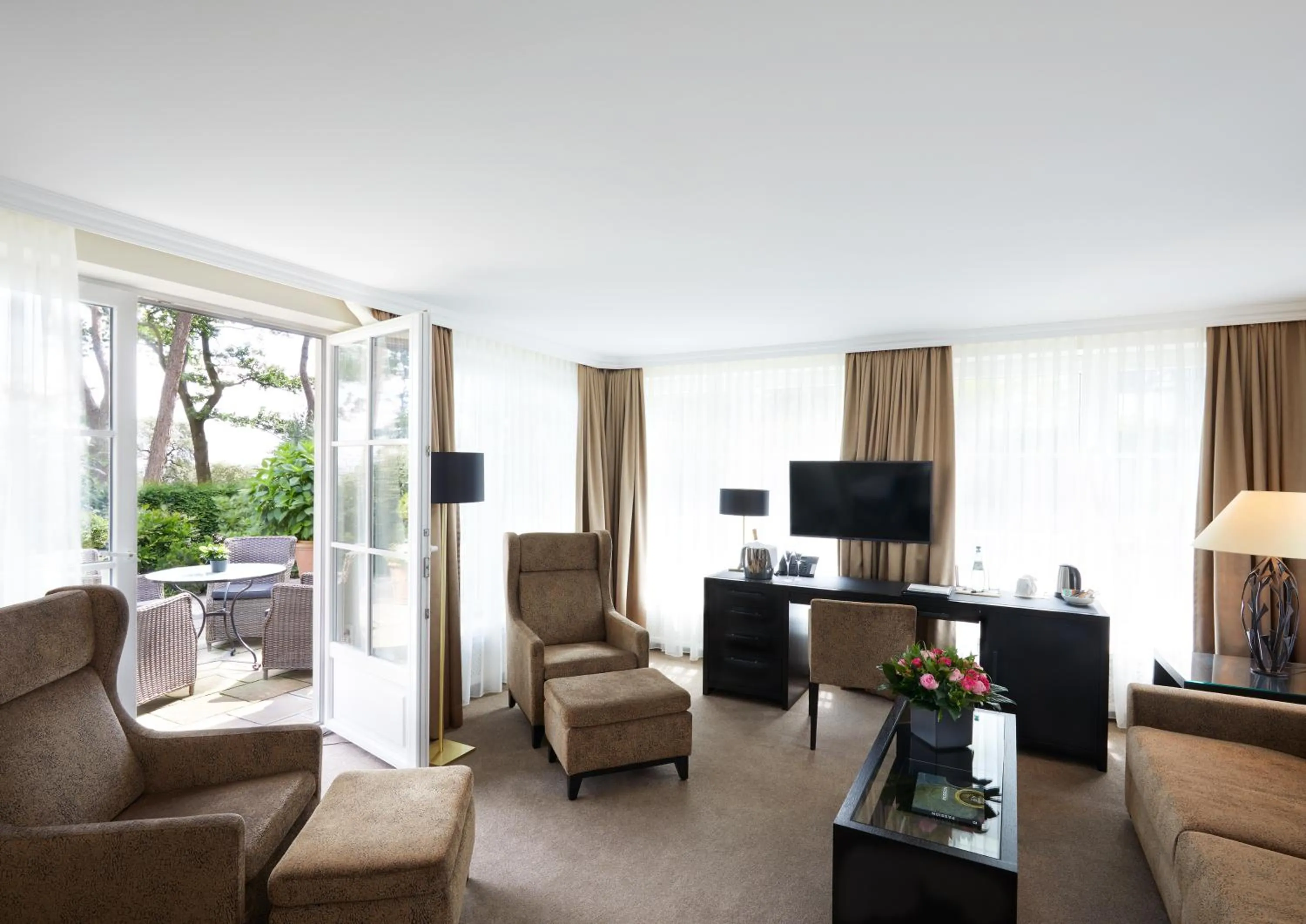 Living room in Strandhotel Fontana