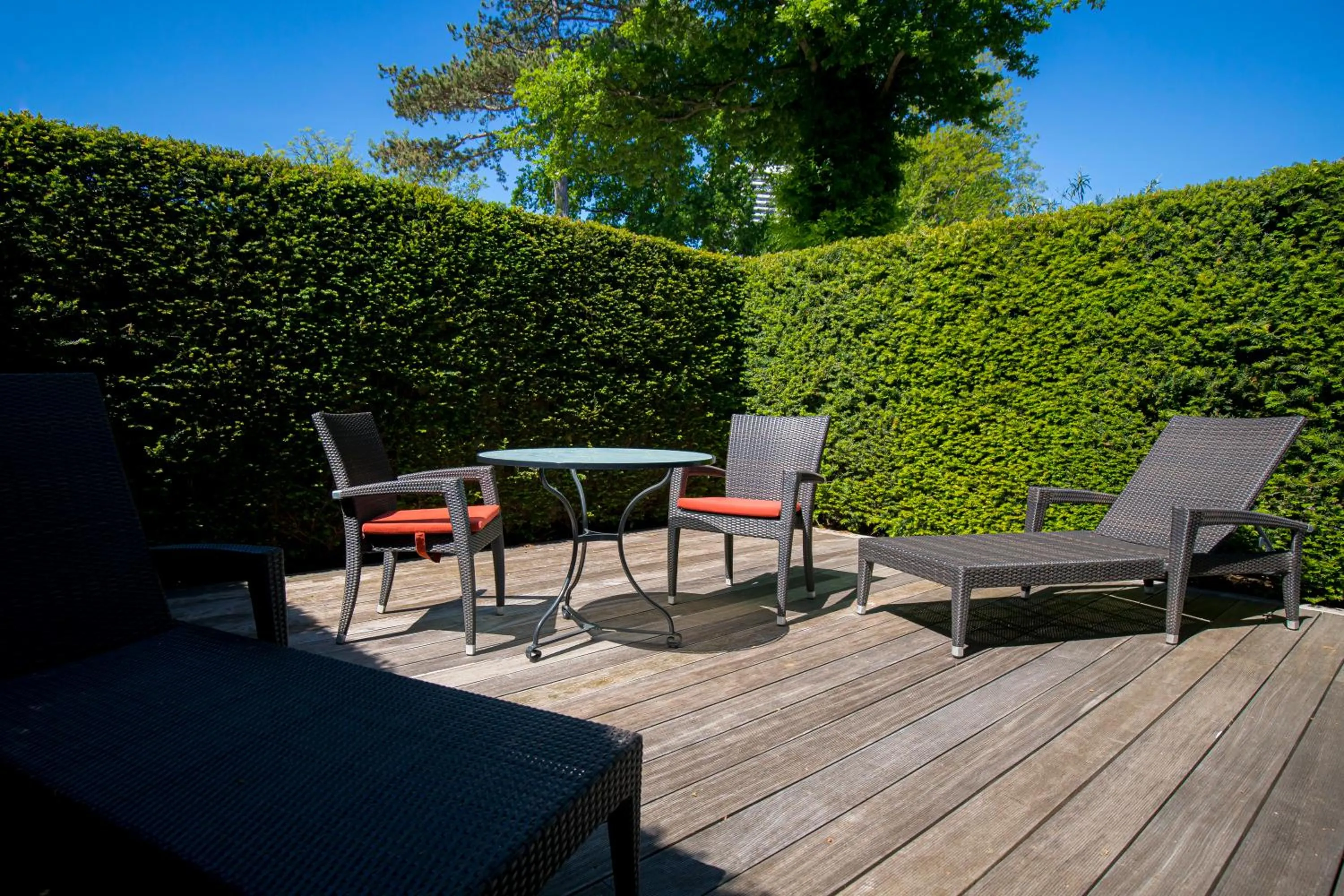 Balcony/Terrace in Strandhotel Fontana