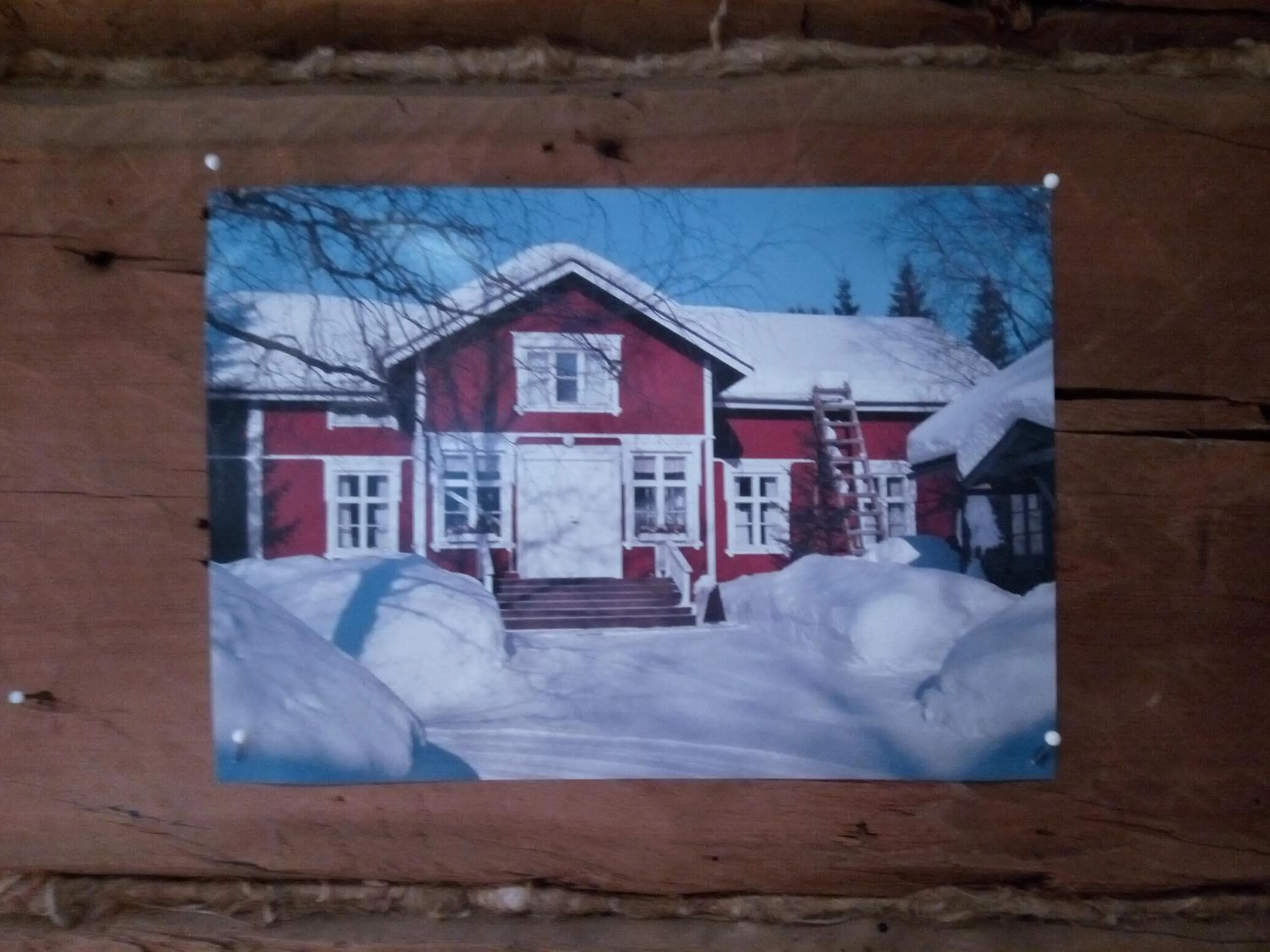 Property building in LAURI Historical Log House Manor