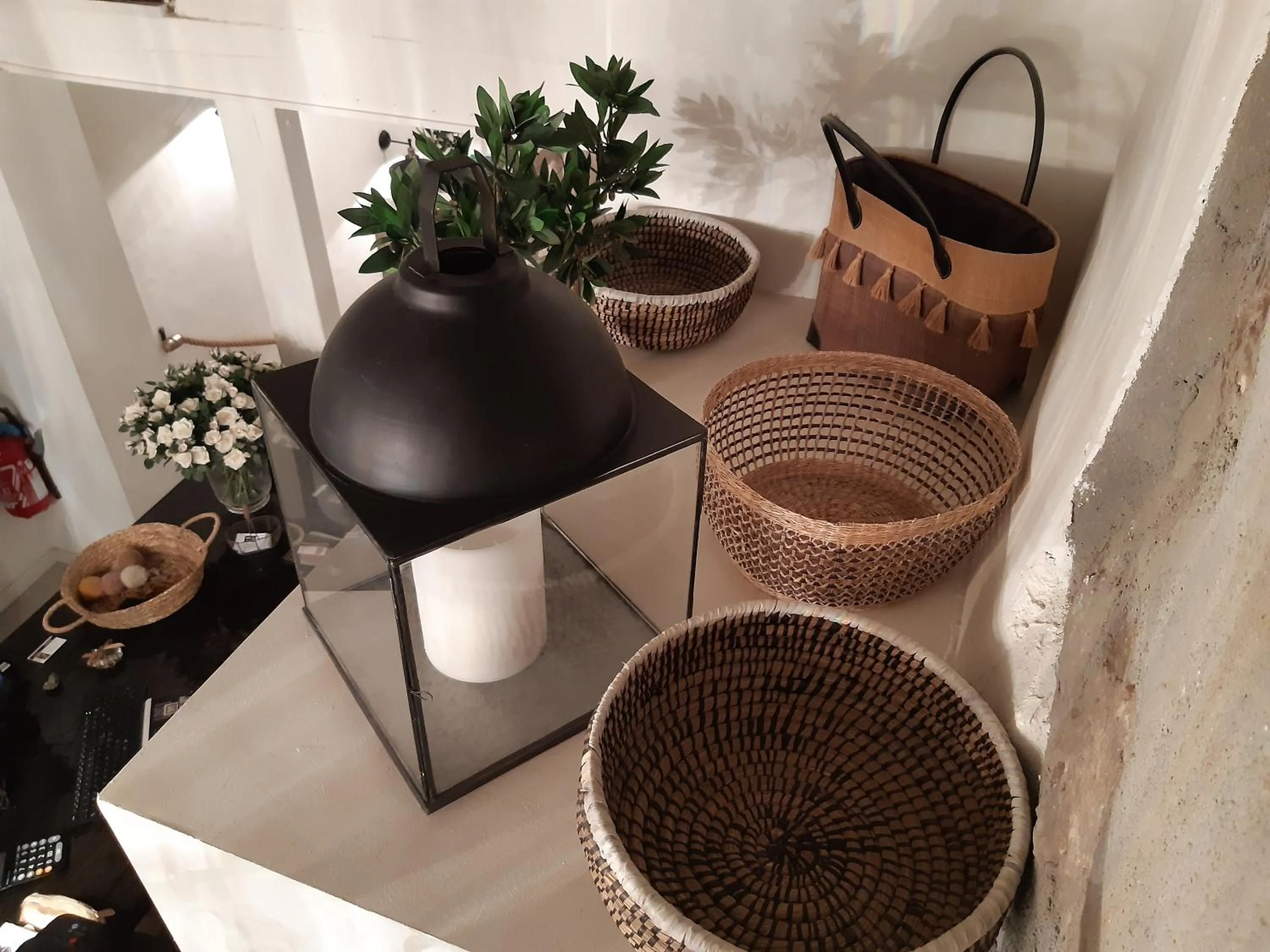 Living room in Hôtel Le Patio de Sophie