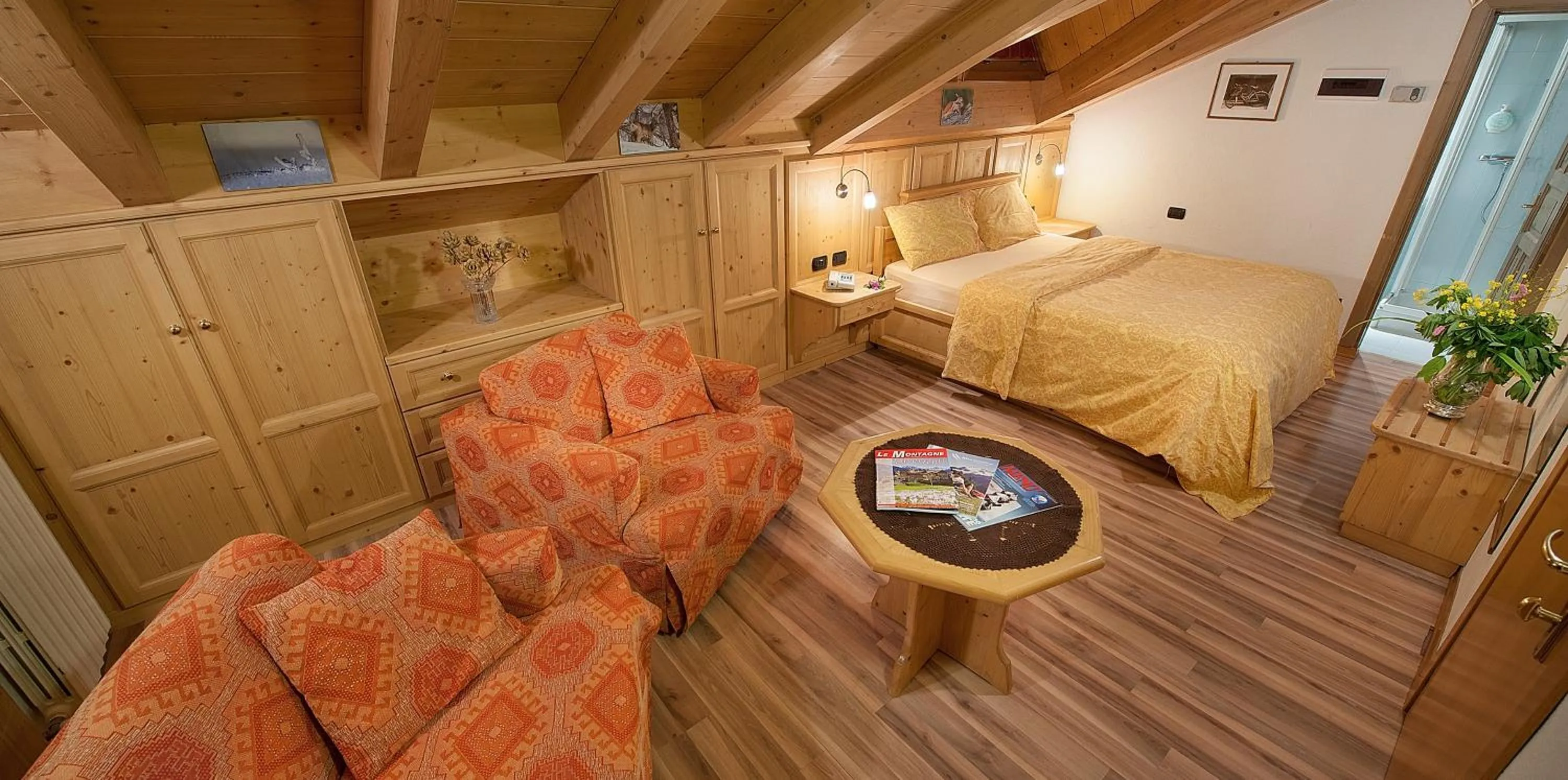 Bedroom, Bed in Steinbock B&B - Apartaments