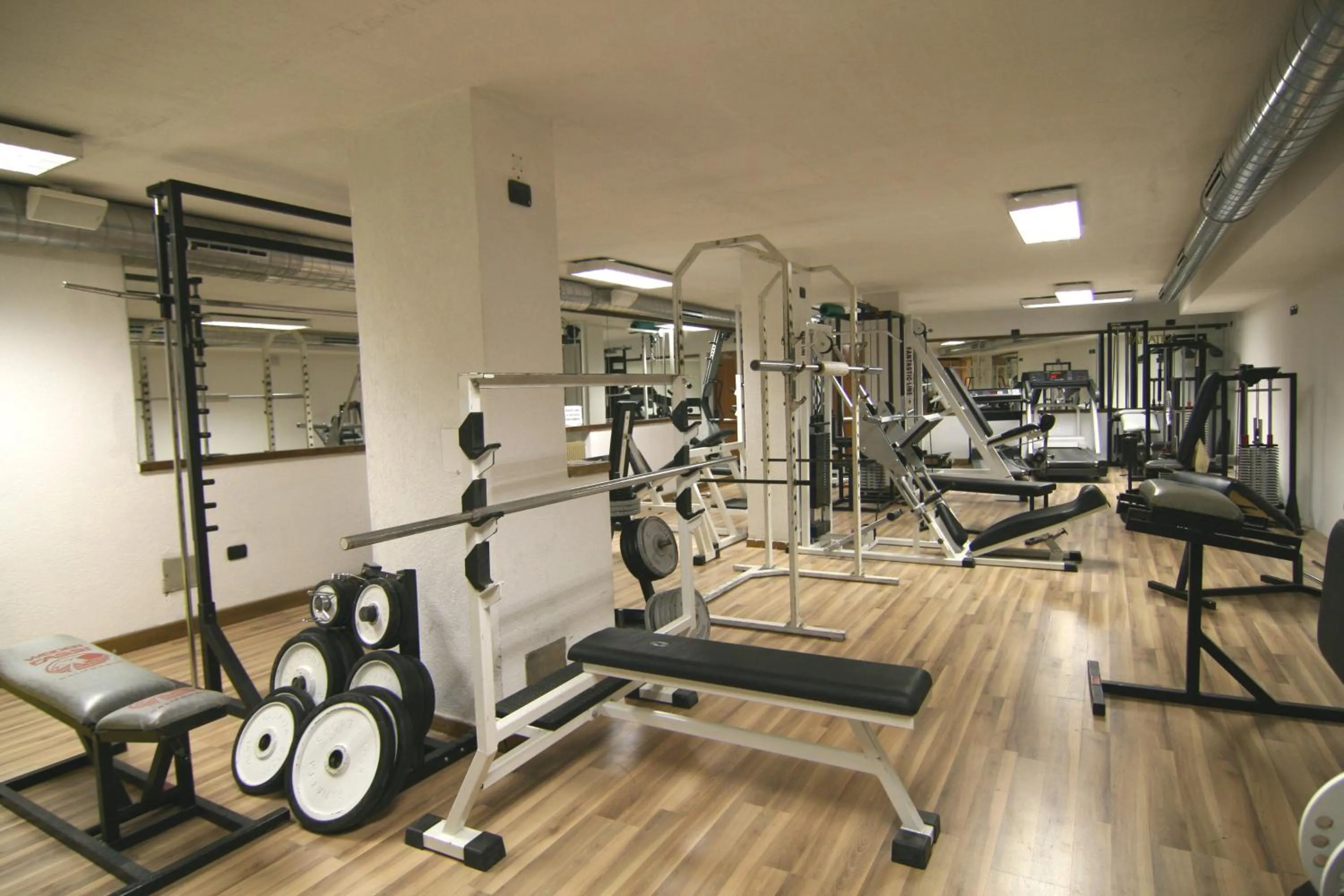 Fitness centre/facilities in Steinbock B&B - Apartaments
