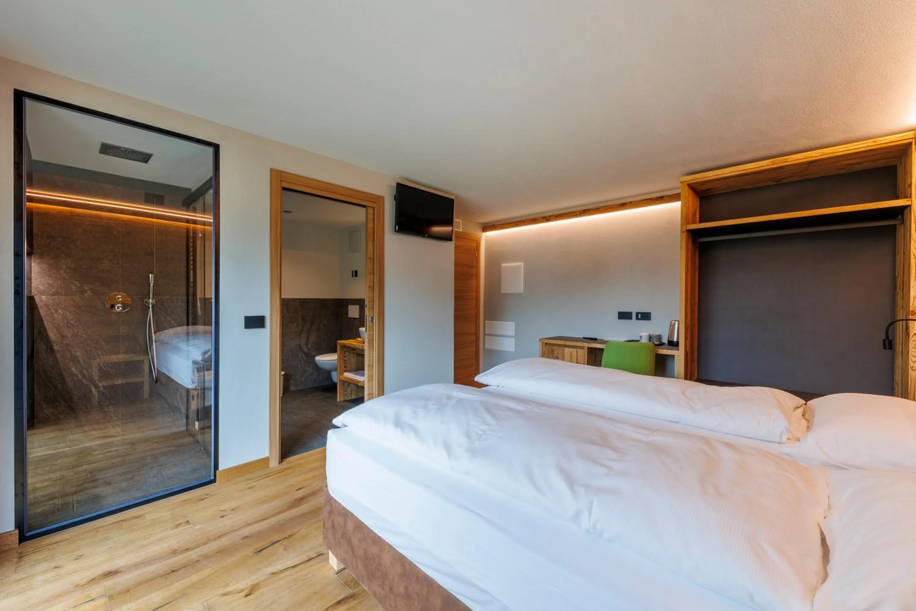 Bed in Steinbock B&B - Apartaments