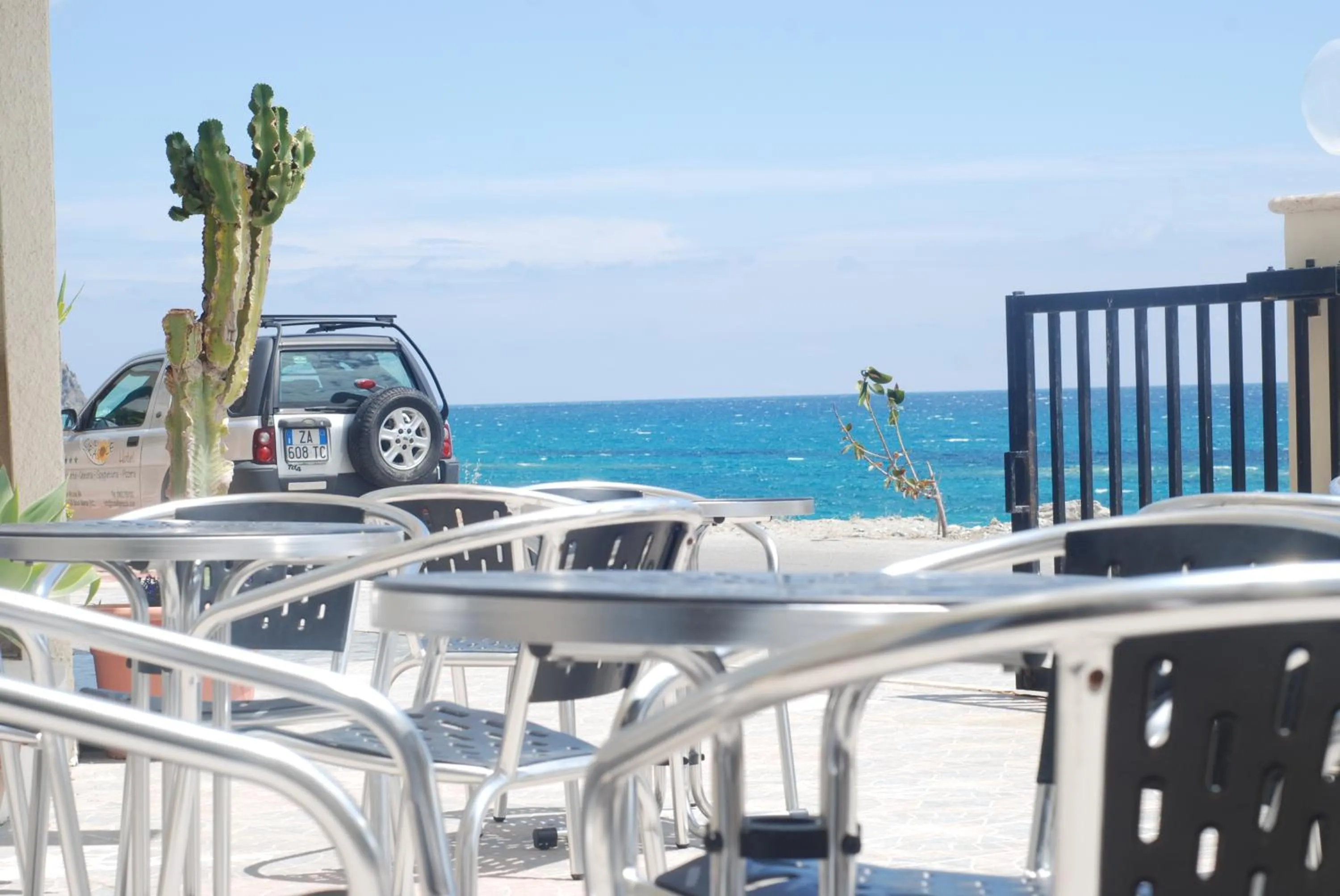 Patio in Hotel Il Girasole