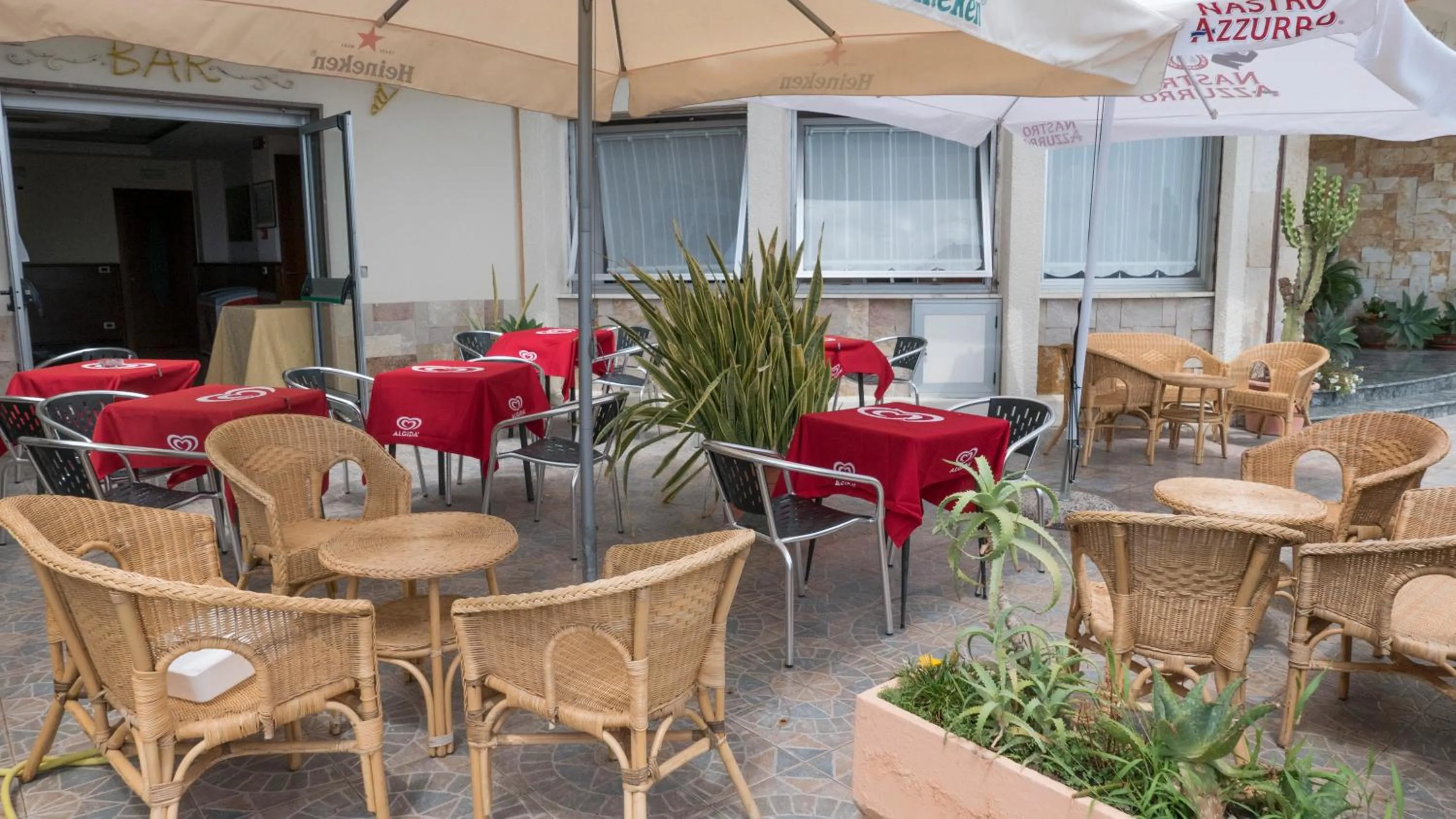 Patio in Hotel Il Girasole
