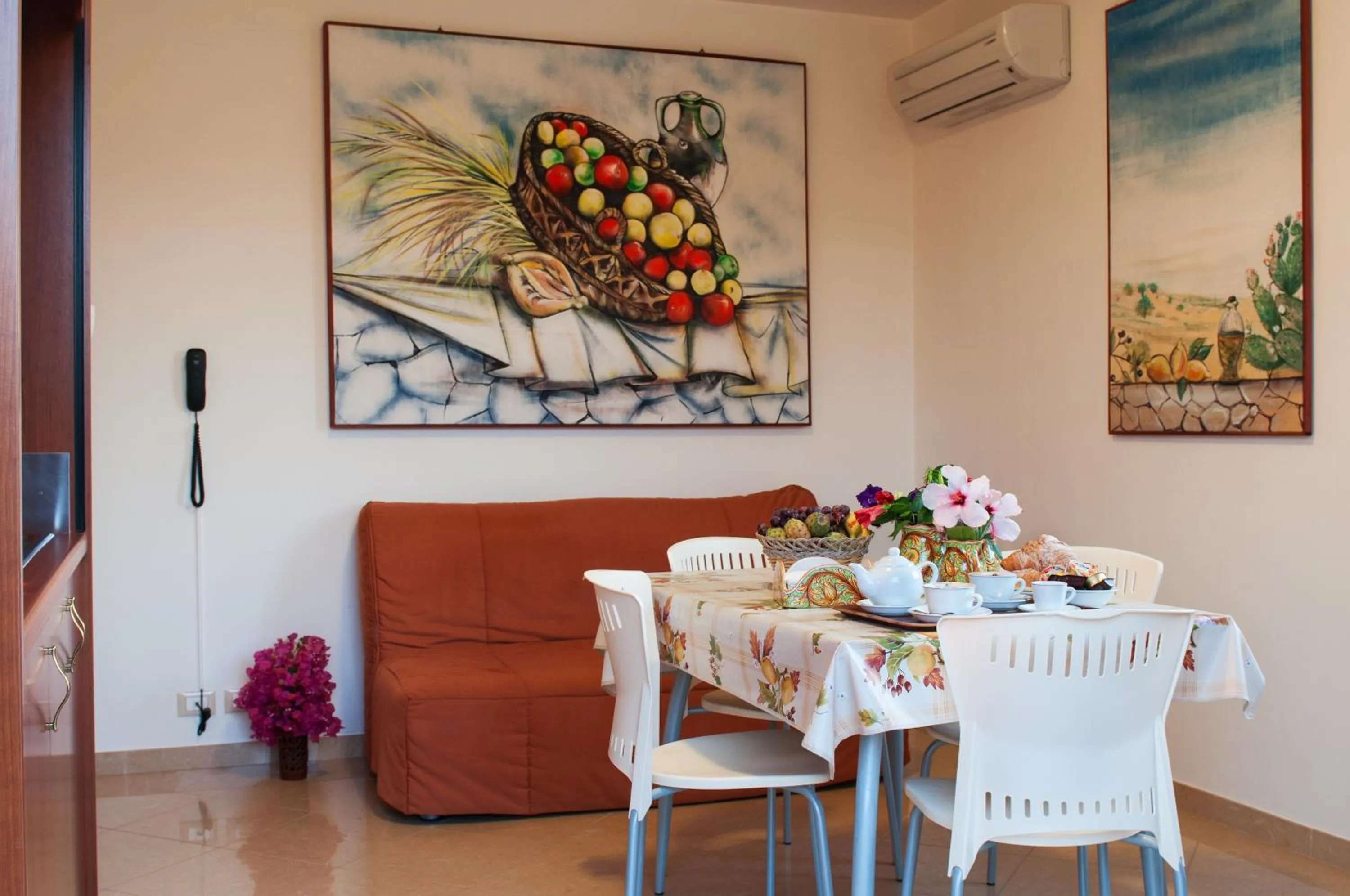 Seating area in Residence Casa Del Mar Sicilia