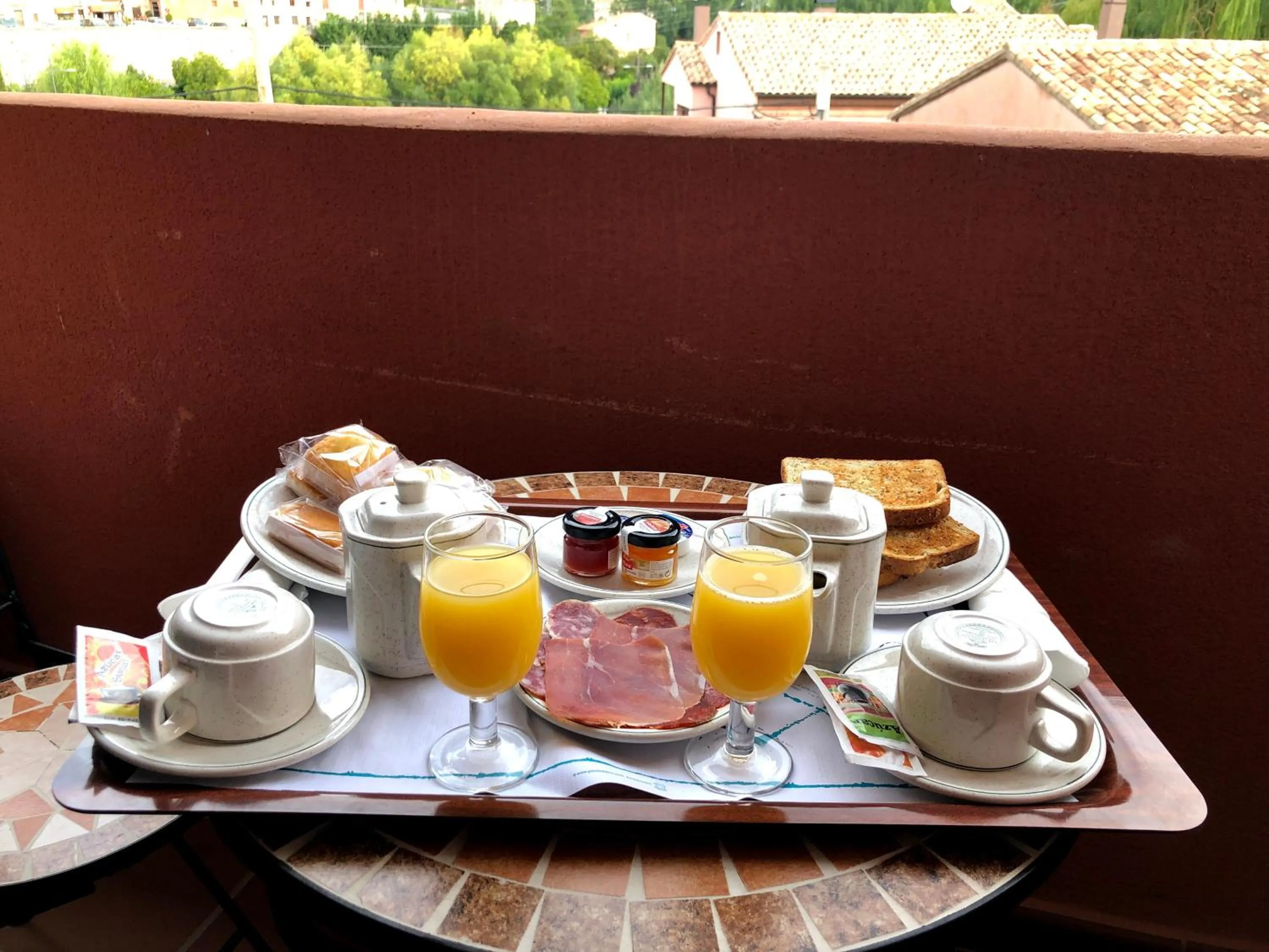 Breakfast in Hotel Doña Blanca