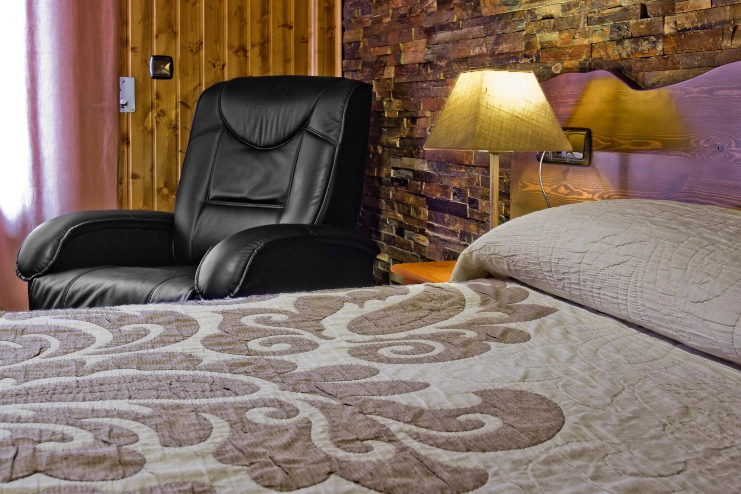 Bedroom, Bed in Hotel Doña Blanca