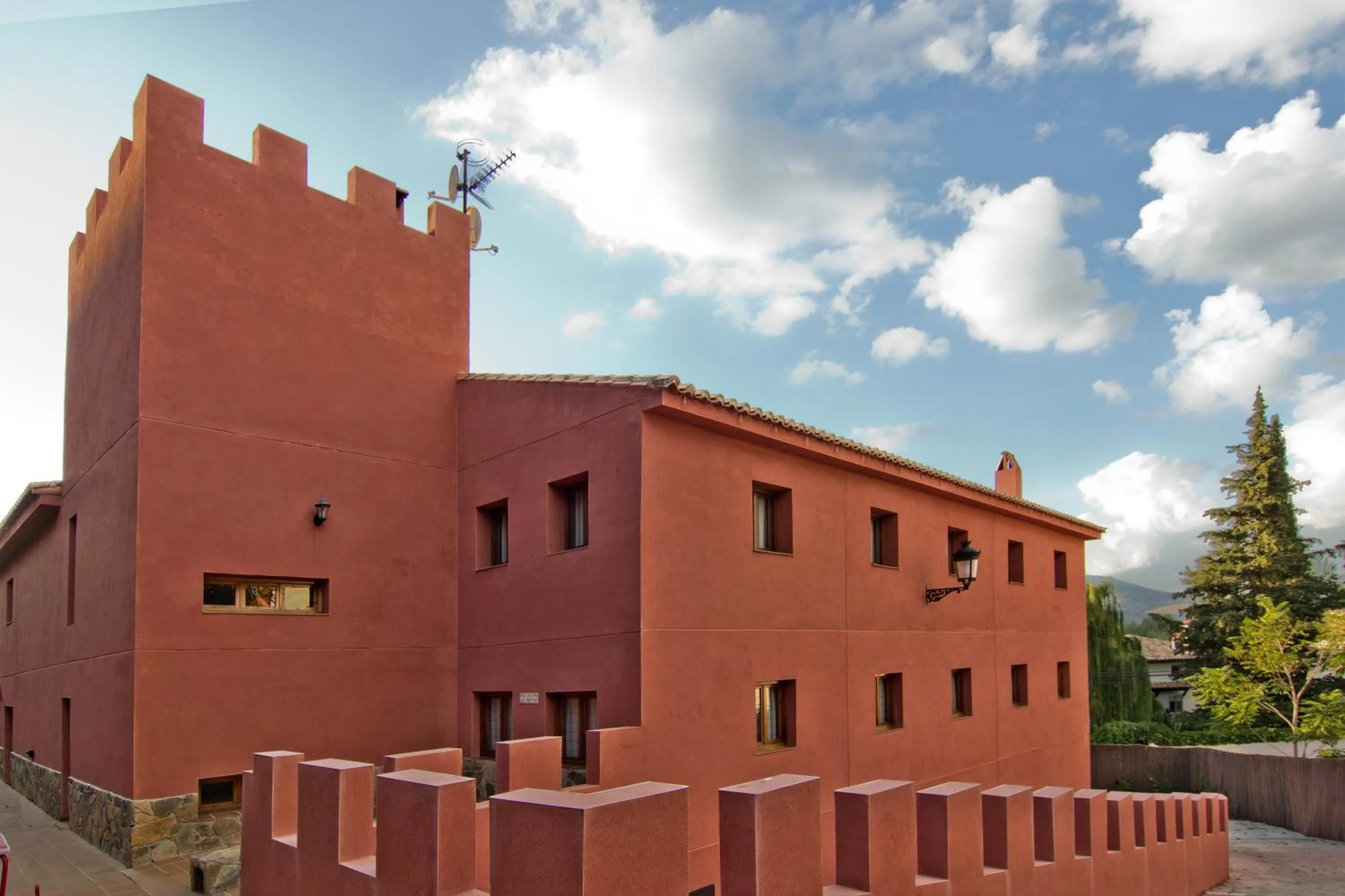Facade/entrance in Hotel Doña Blanca