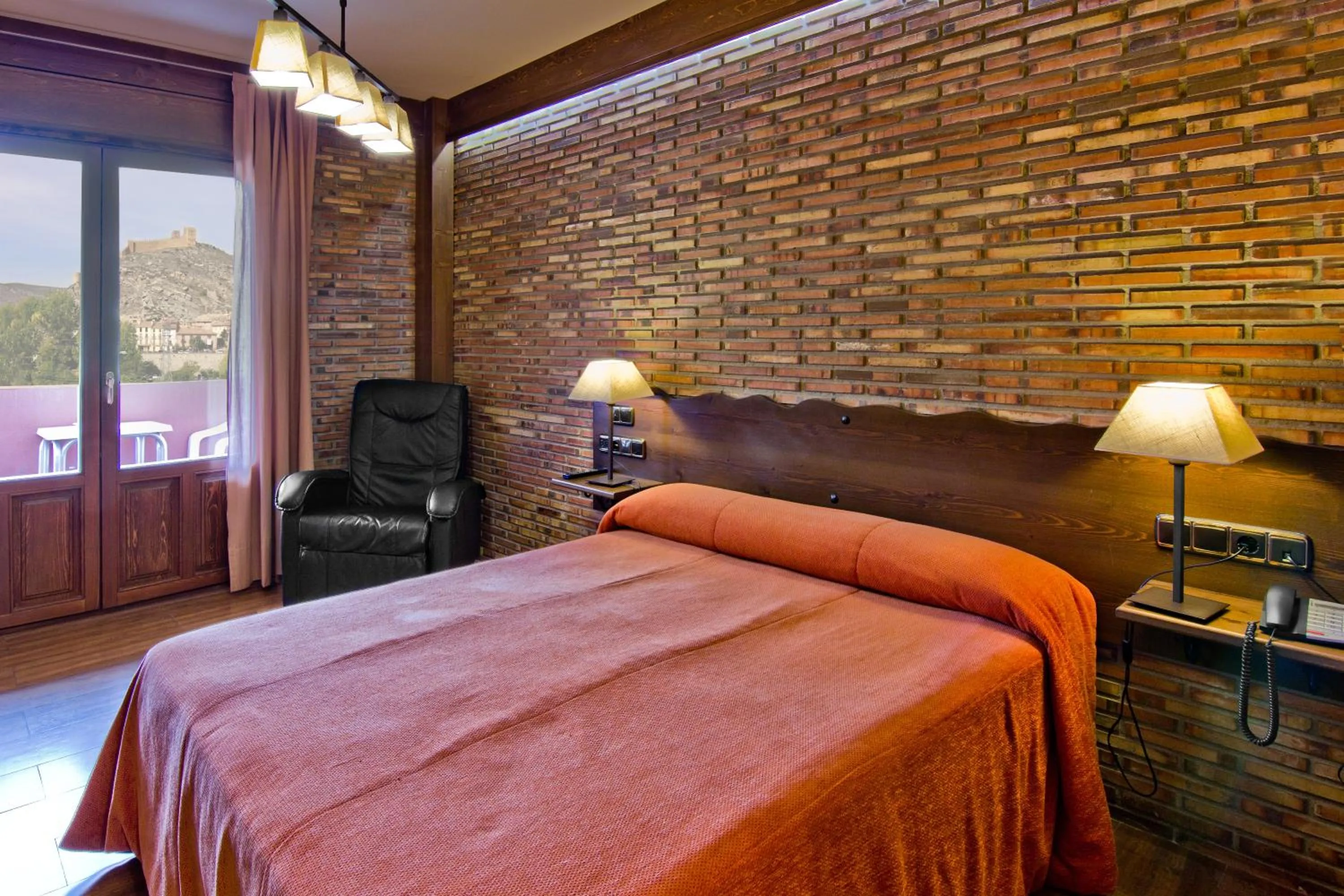 Bedroom, Bed in Hotel Doña Blanca