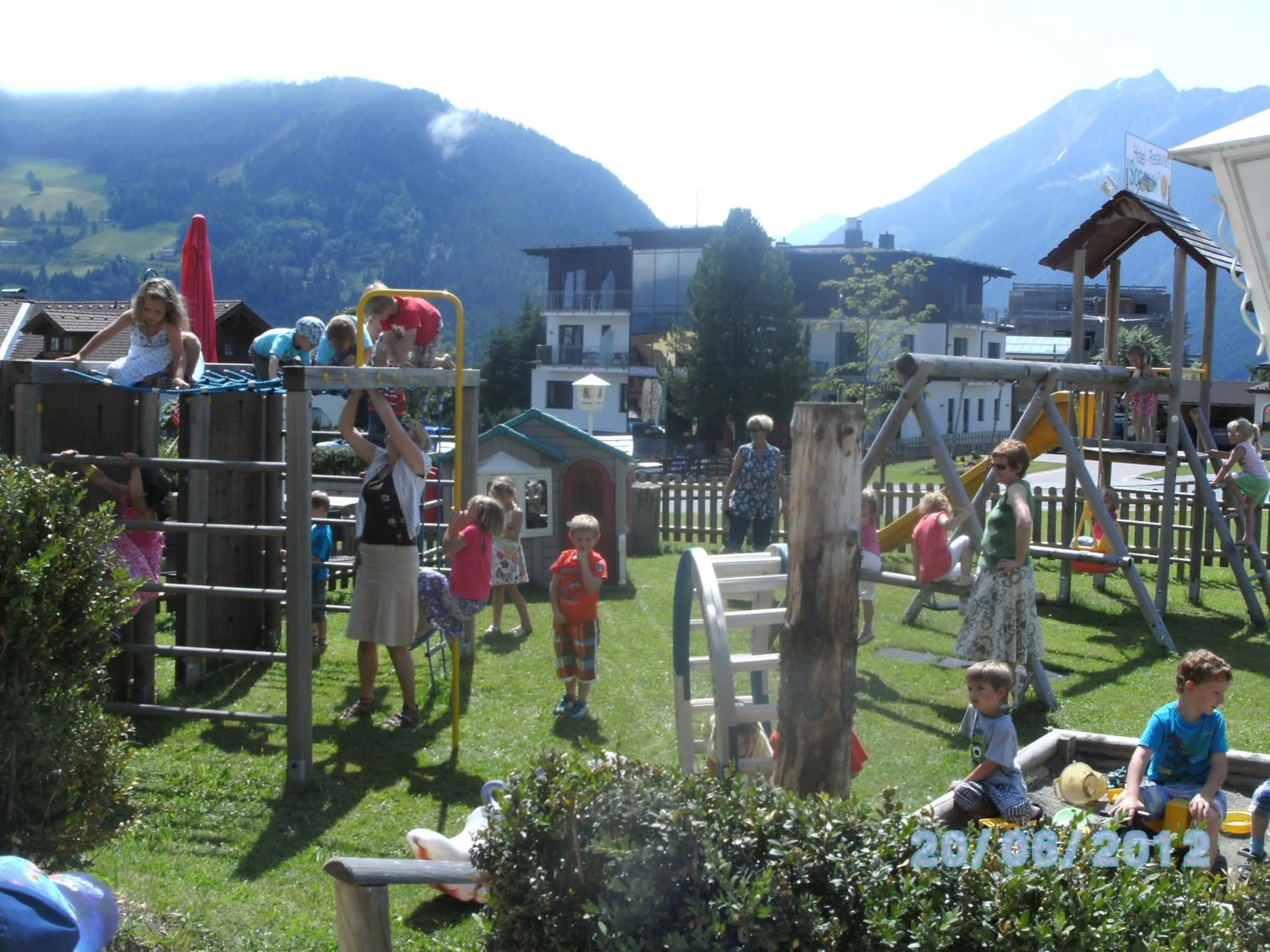 Children play ground in Hotel Sonneck