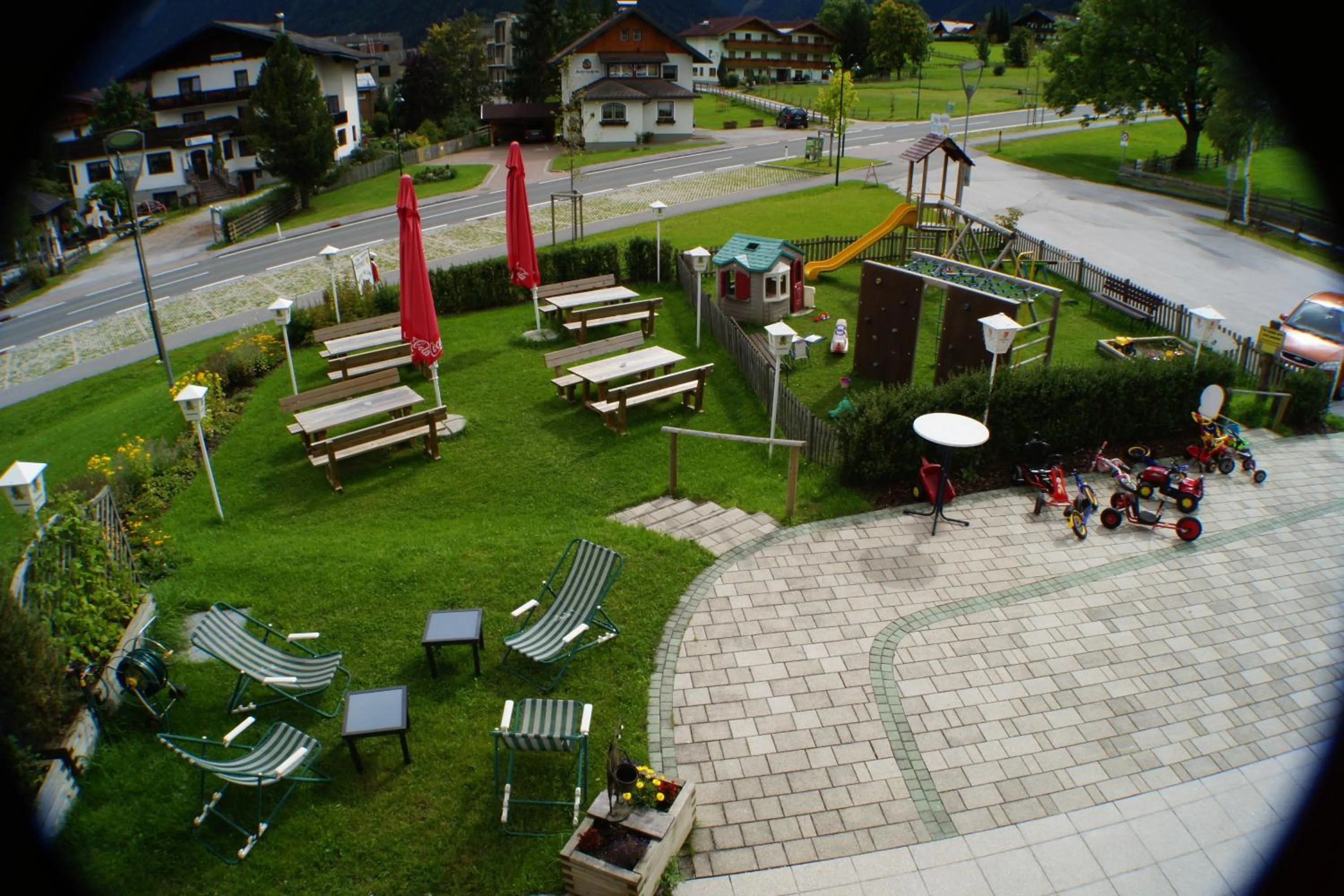 Children play ground in Hotel Sonneck