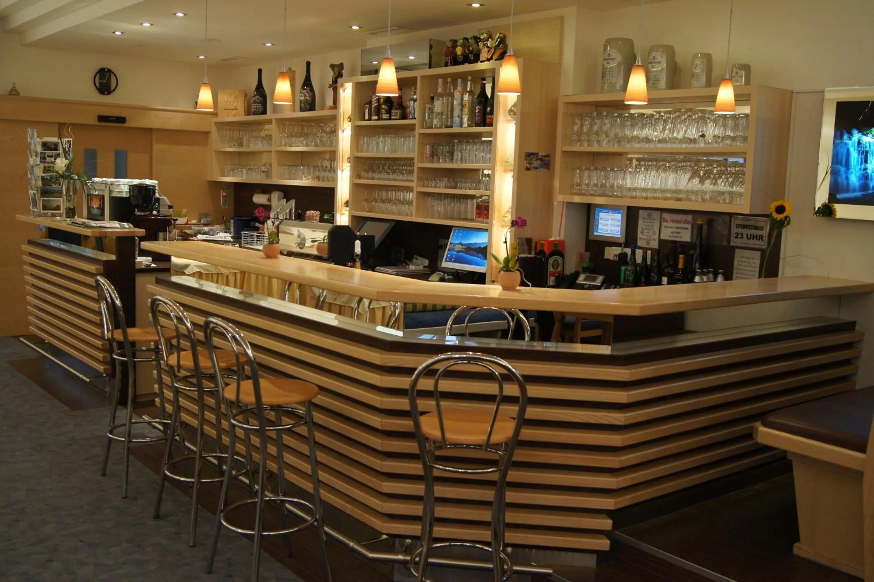 Lounge or bar in Hotel Sonneck