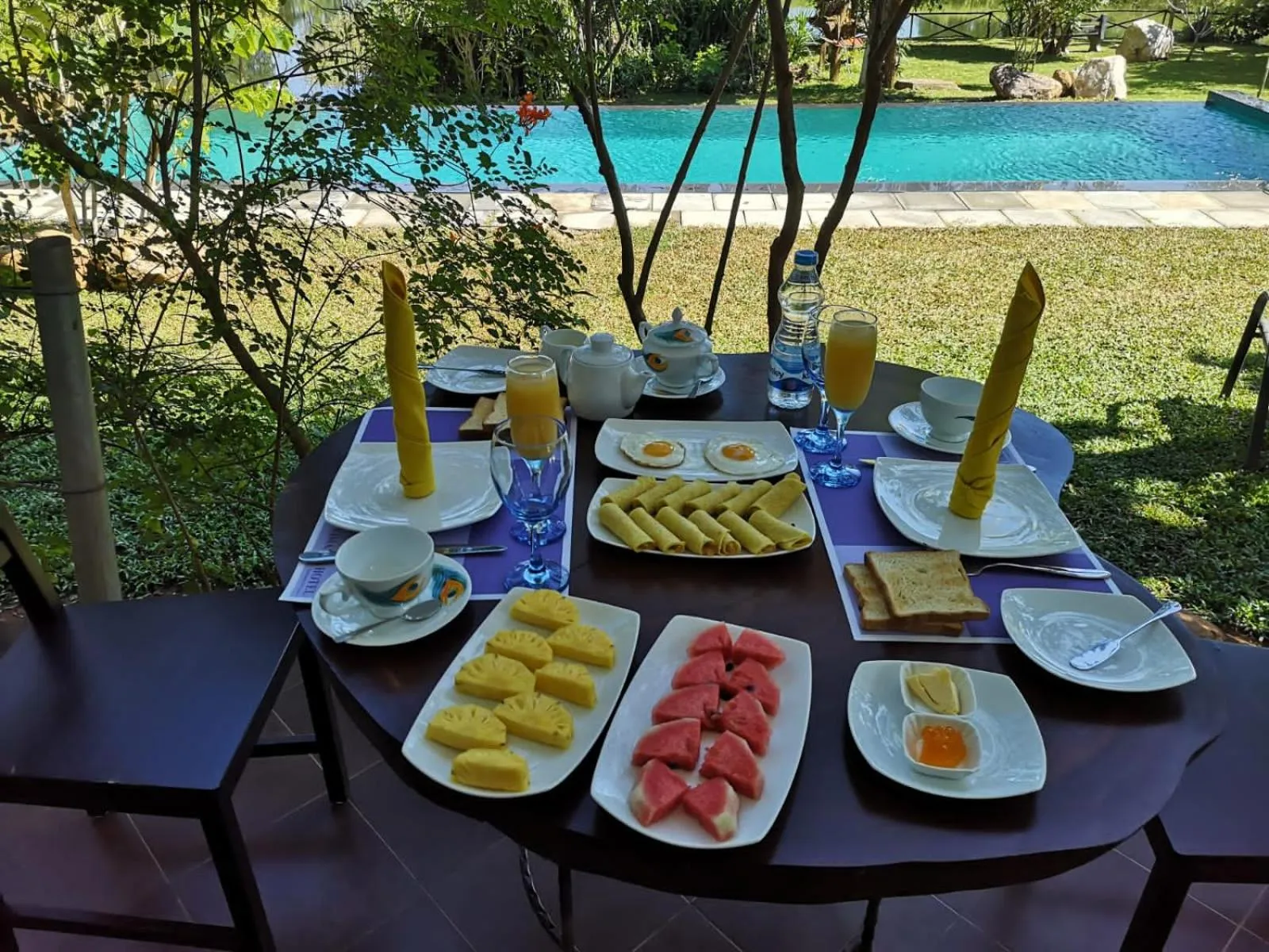 Breakfast in Vimanra Udawalawa