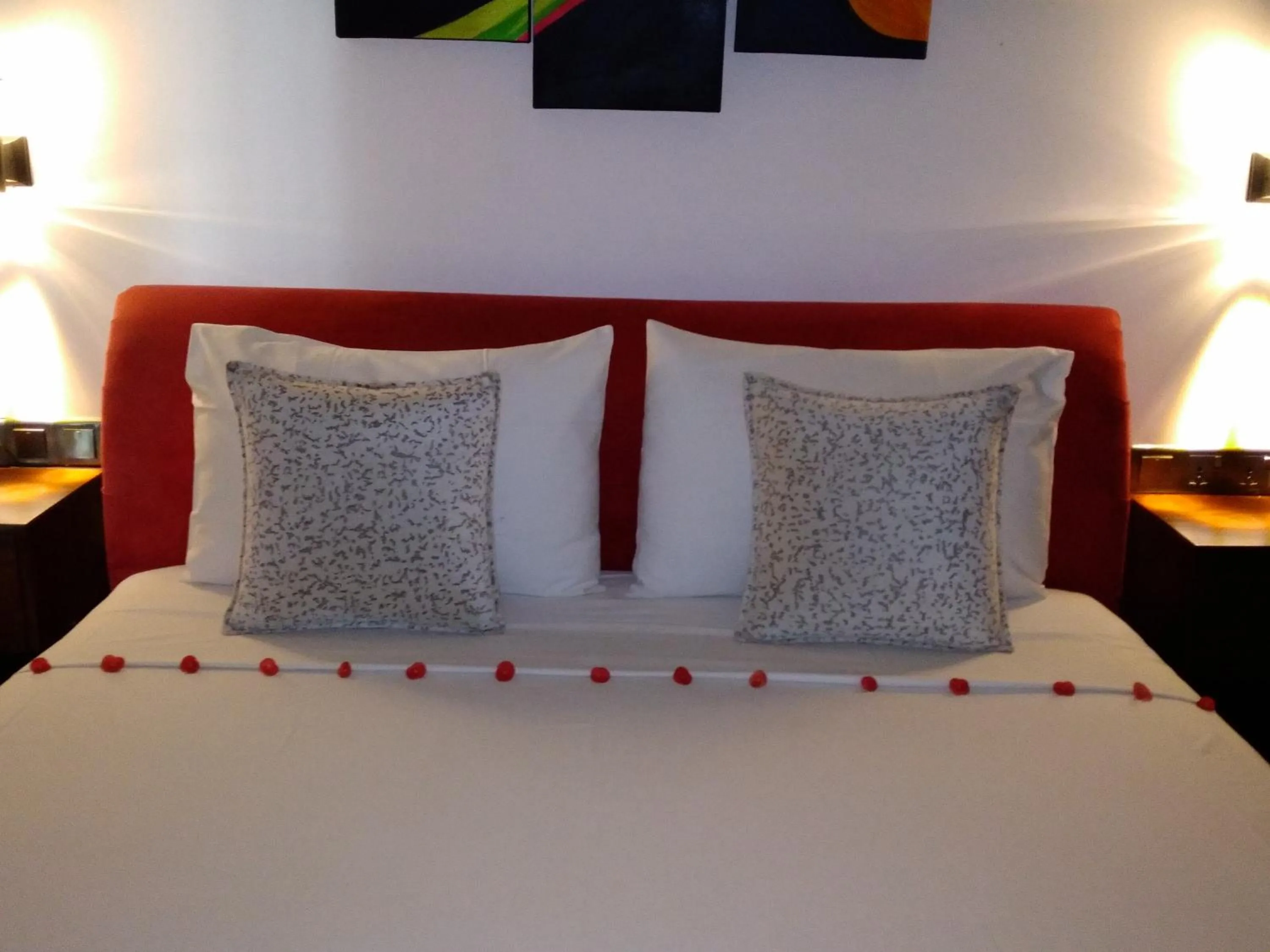 Bed in Vimanra Udawalawa