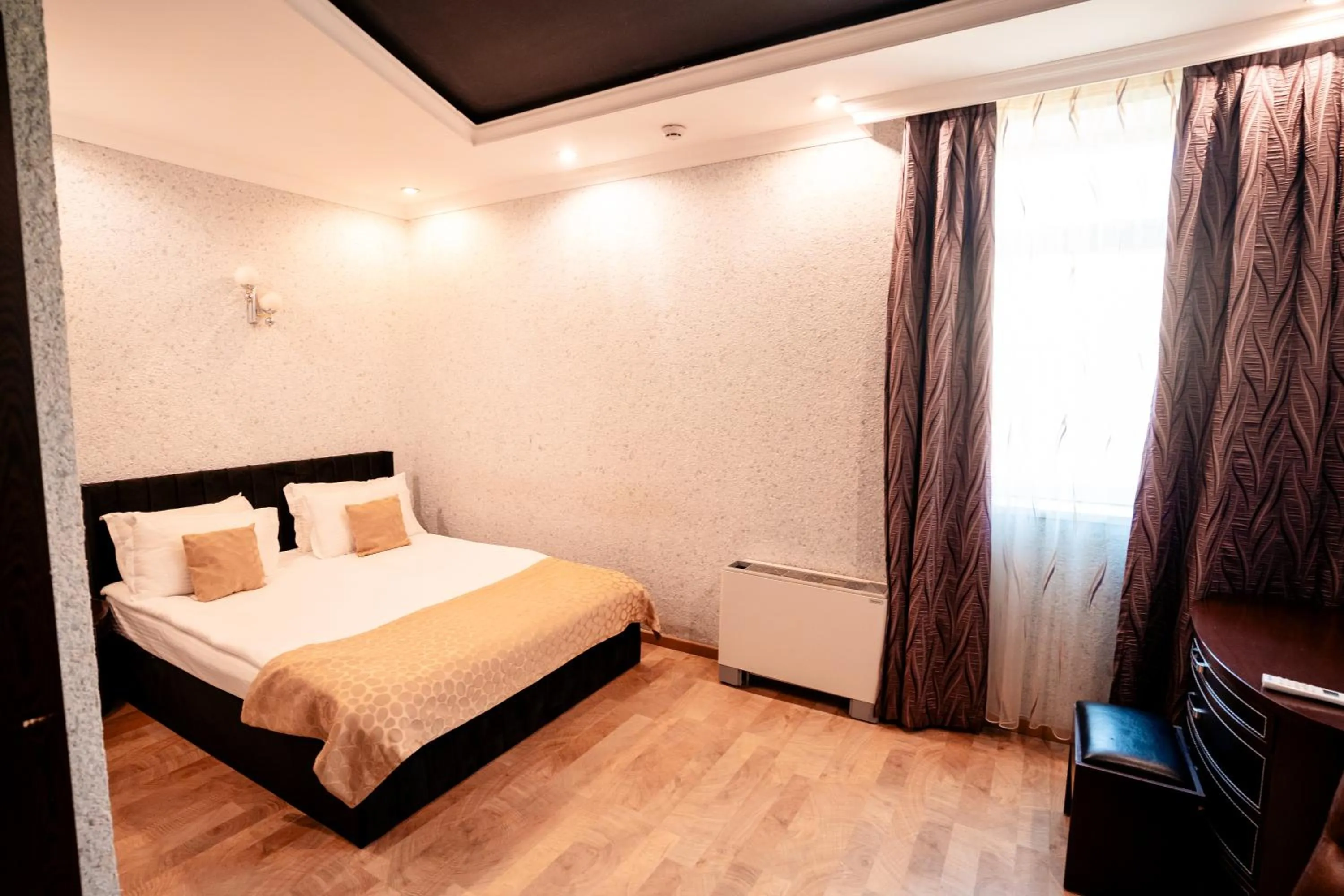 Bed in Panorama Villa Lux Hotel