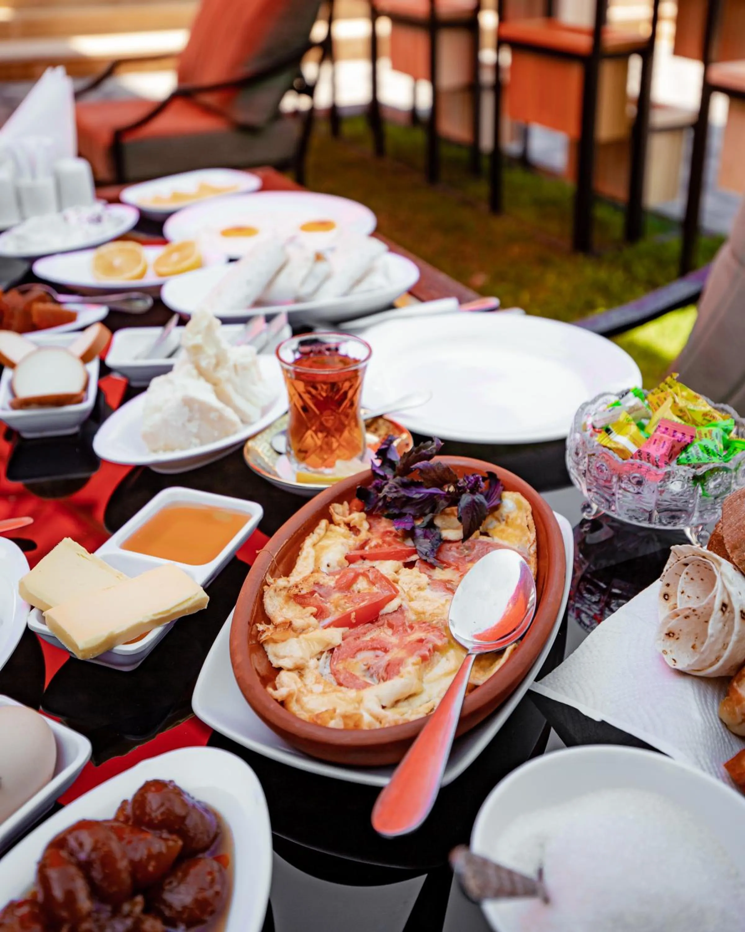 Food and drinks in Panorama Villa Lux Hotel