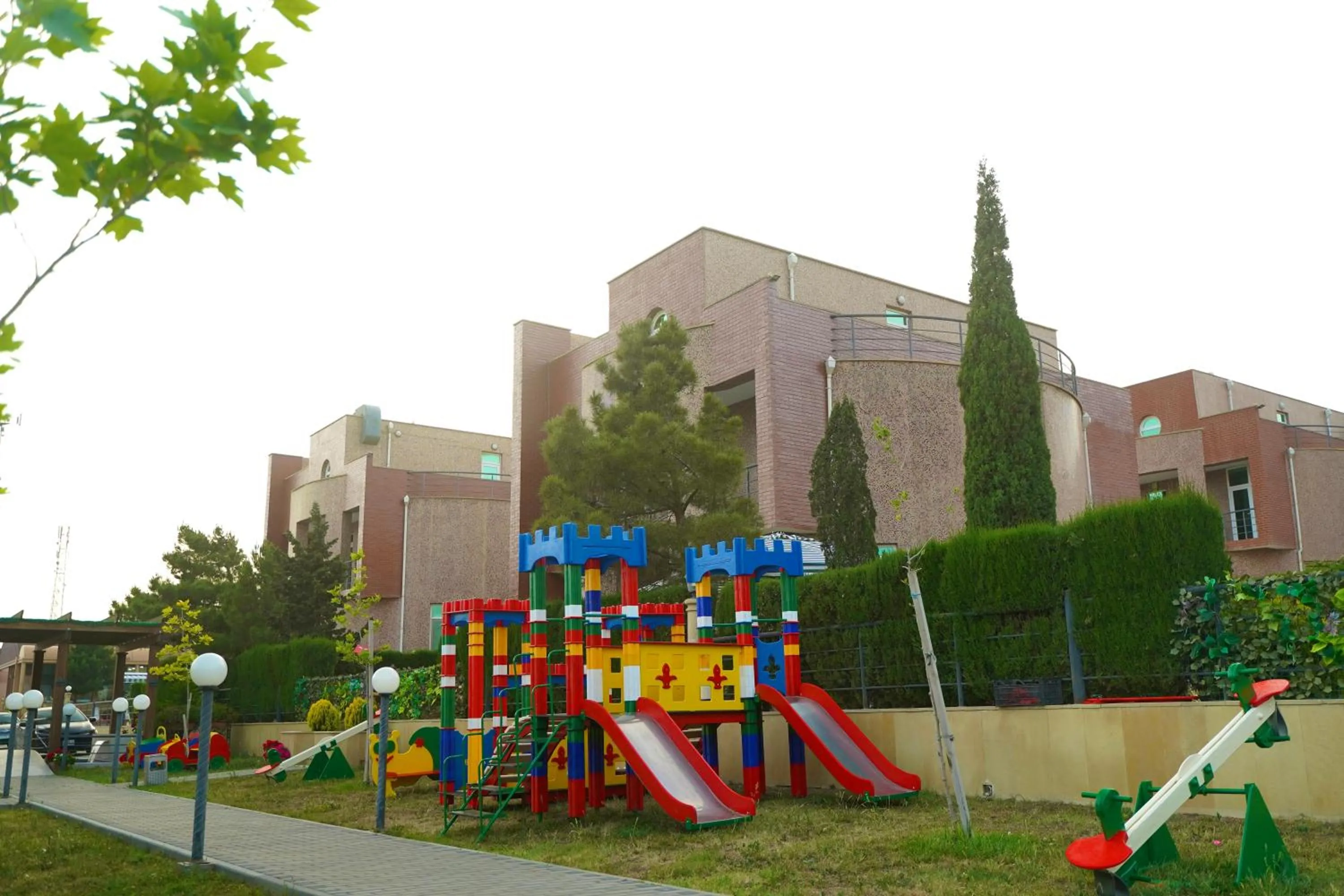 Children play ground in Panorama Villa Lux Hotel