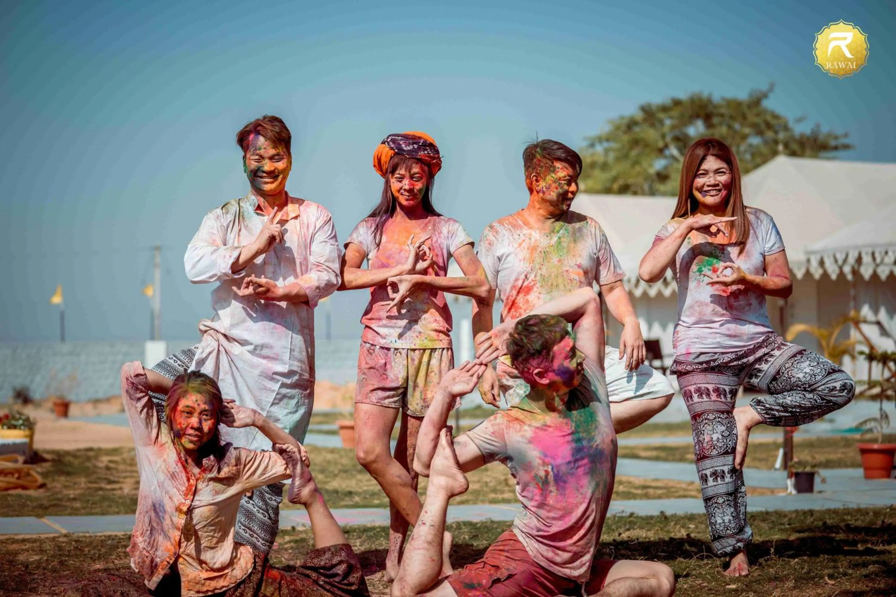 People in Rawai Luxury Tents Pushkar