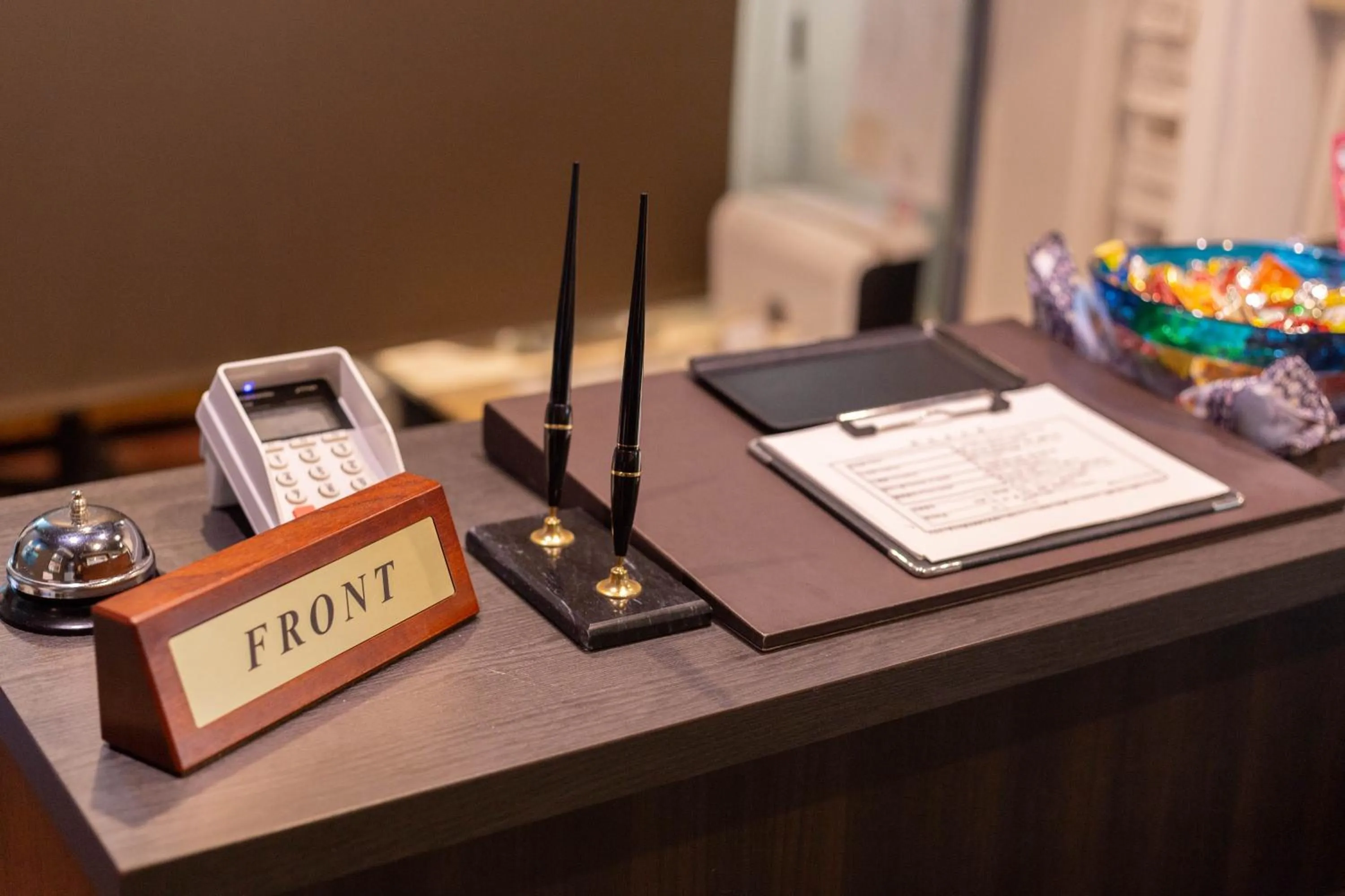 Lobby or reception in Nami No Ue Crystal Hotel