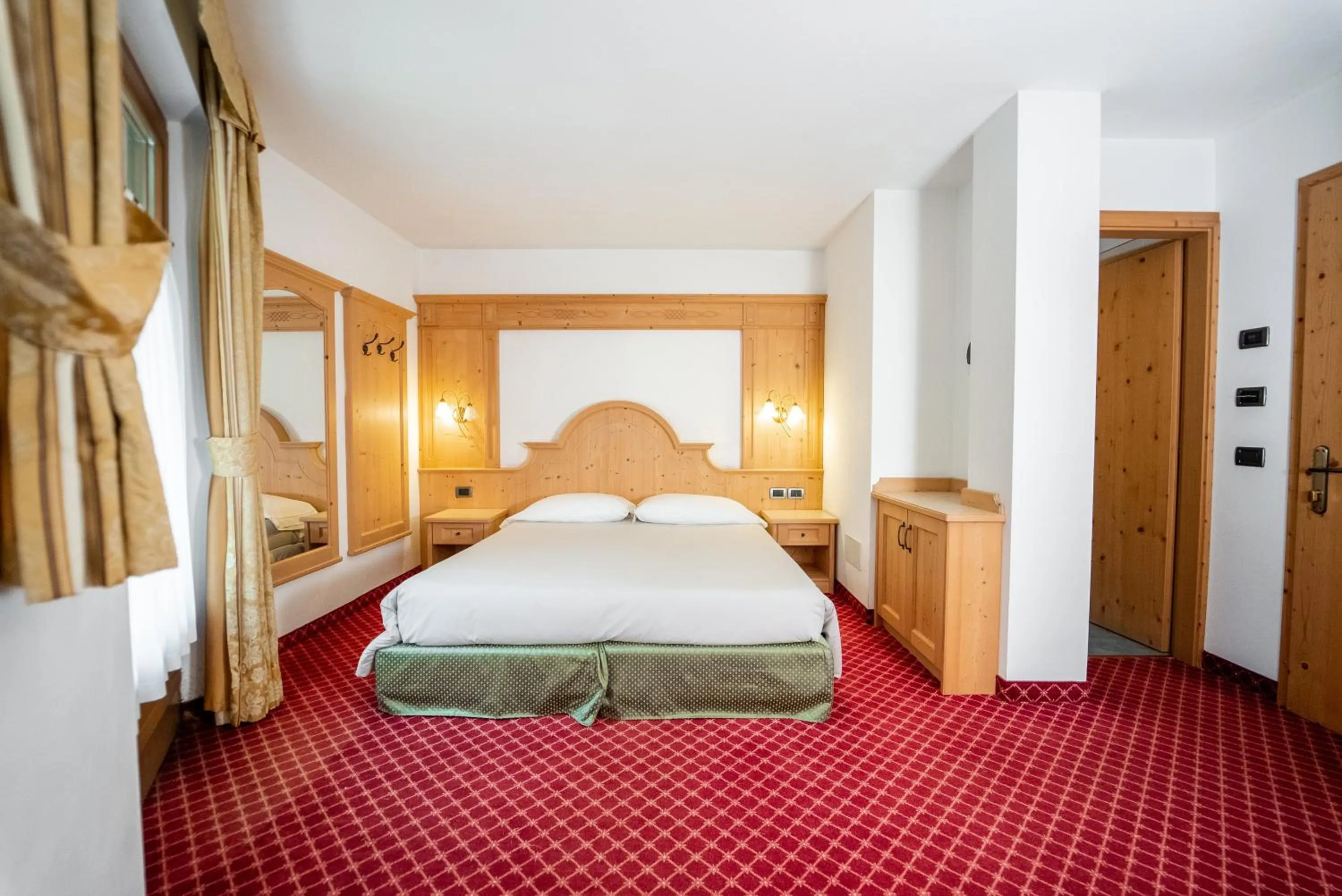 Bed in Chalet Campiglio Imperiale