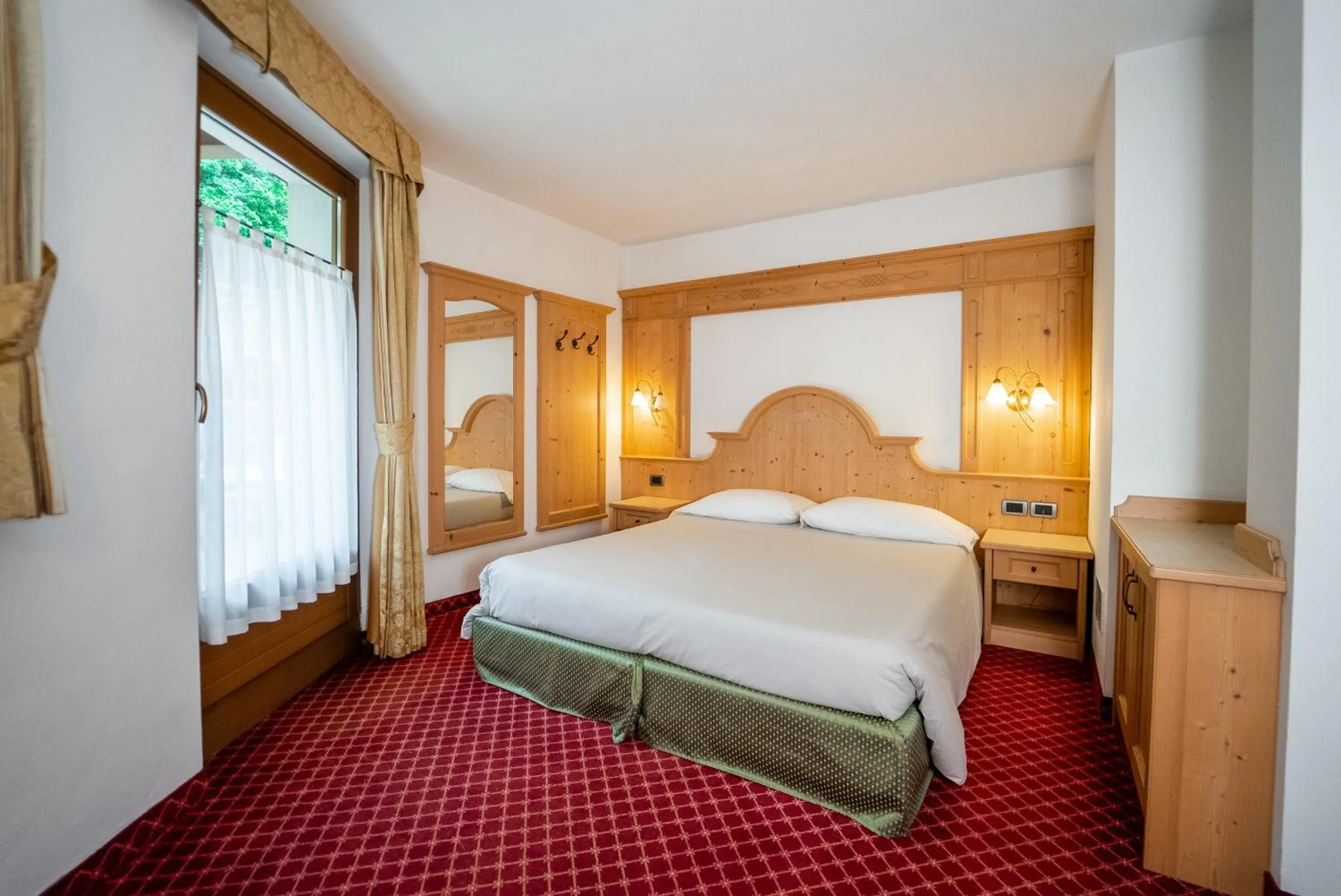 Bed in Chalet Campiglio Imperiale