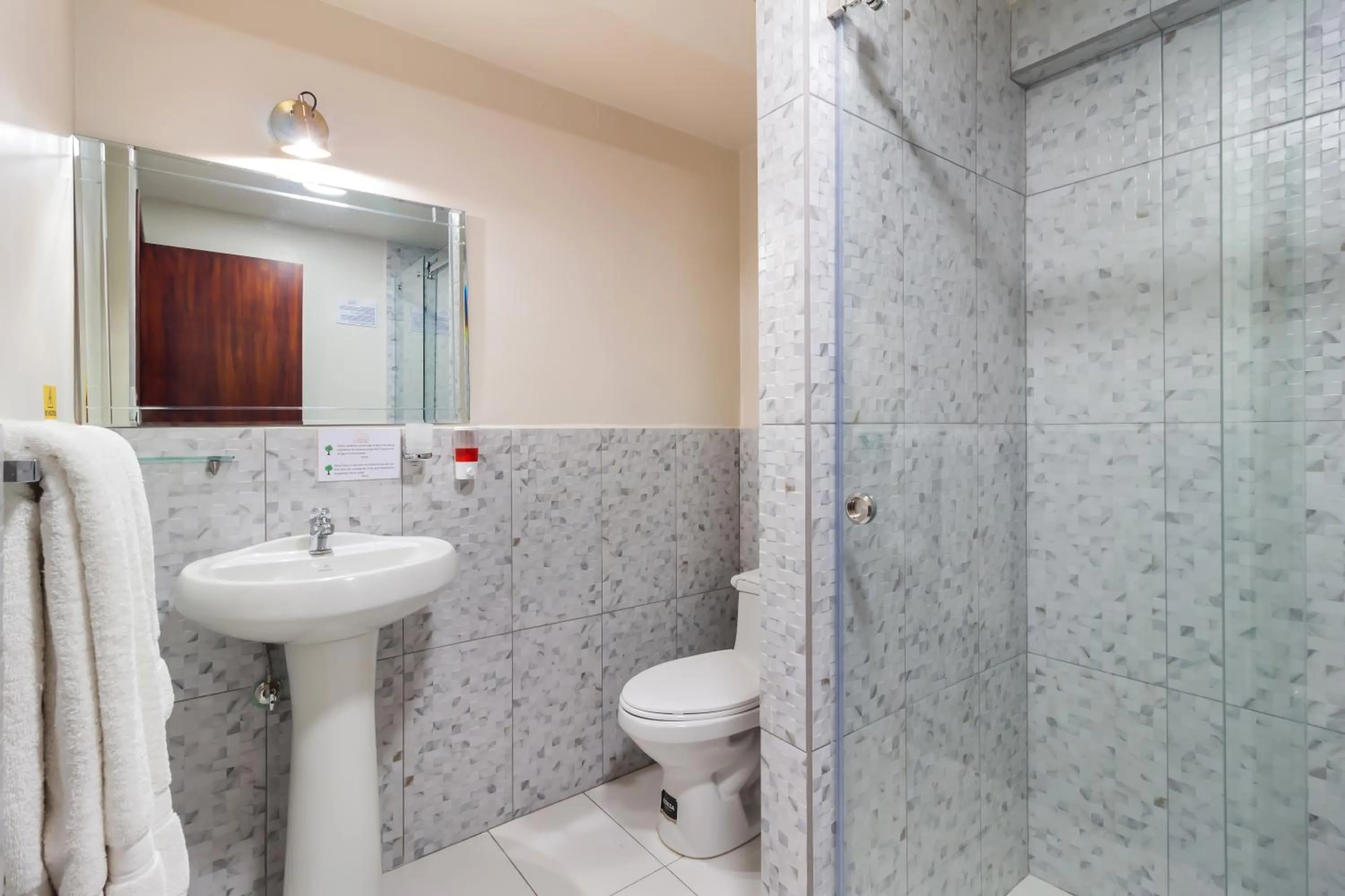 Shower in Hotel La Cartuja