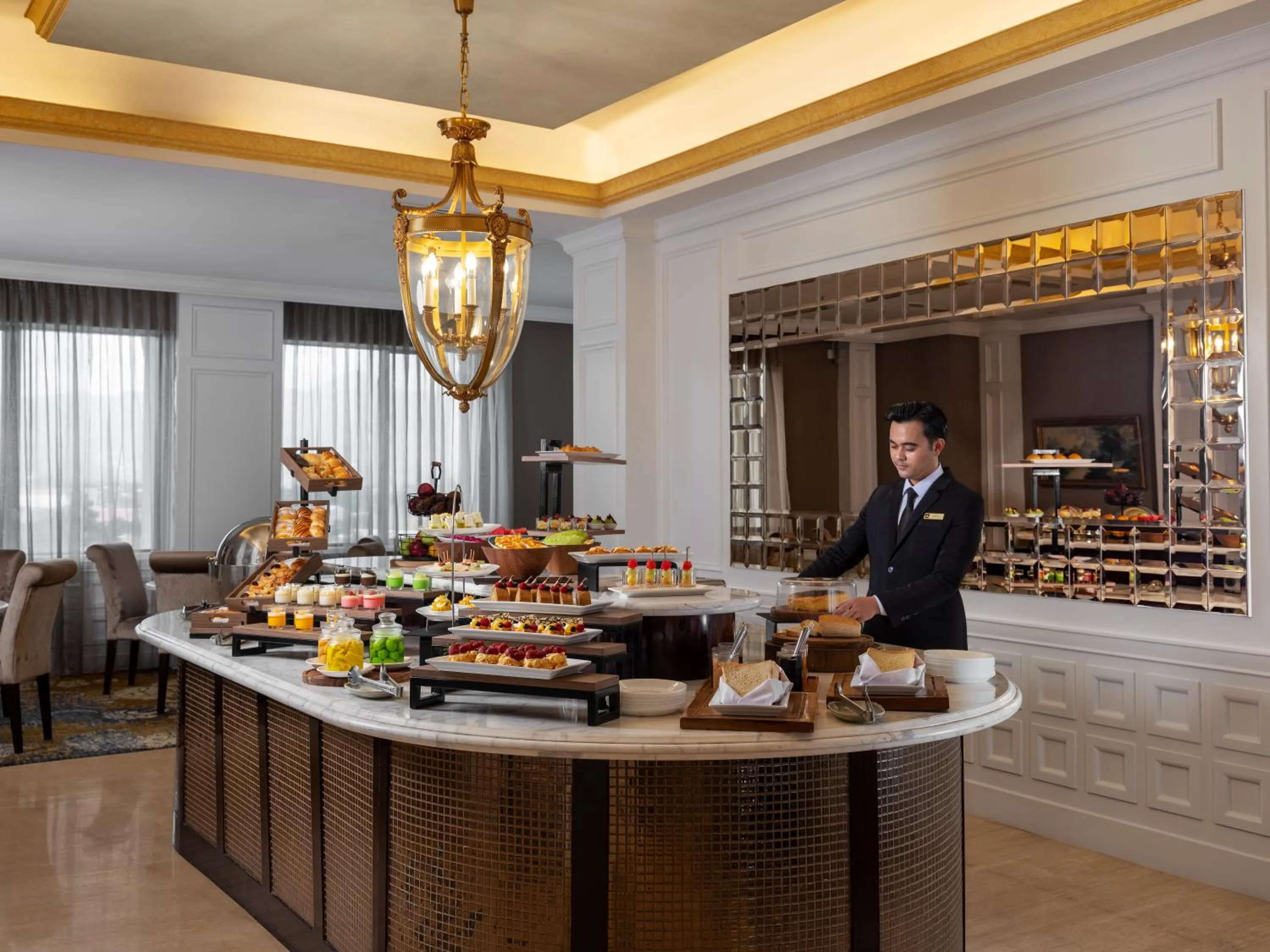 Lounge or bar in The Papandayan