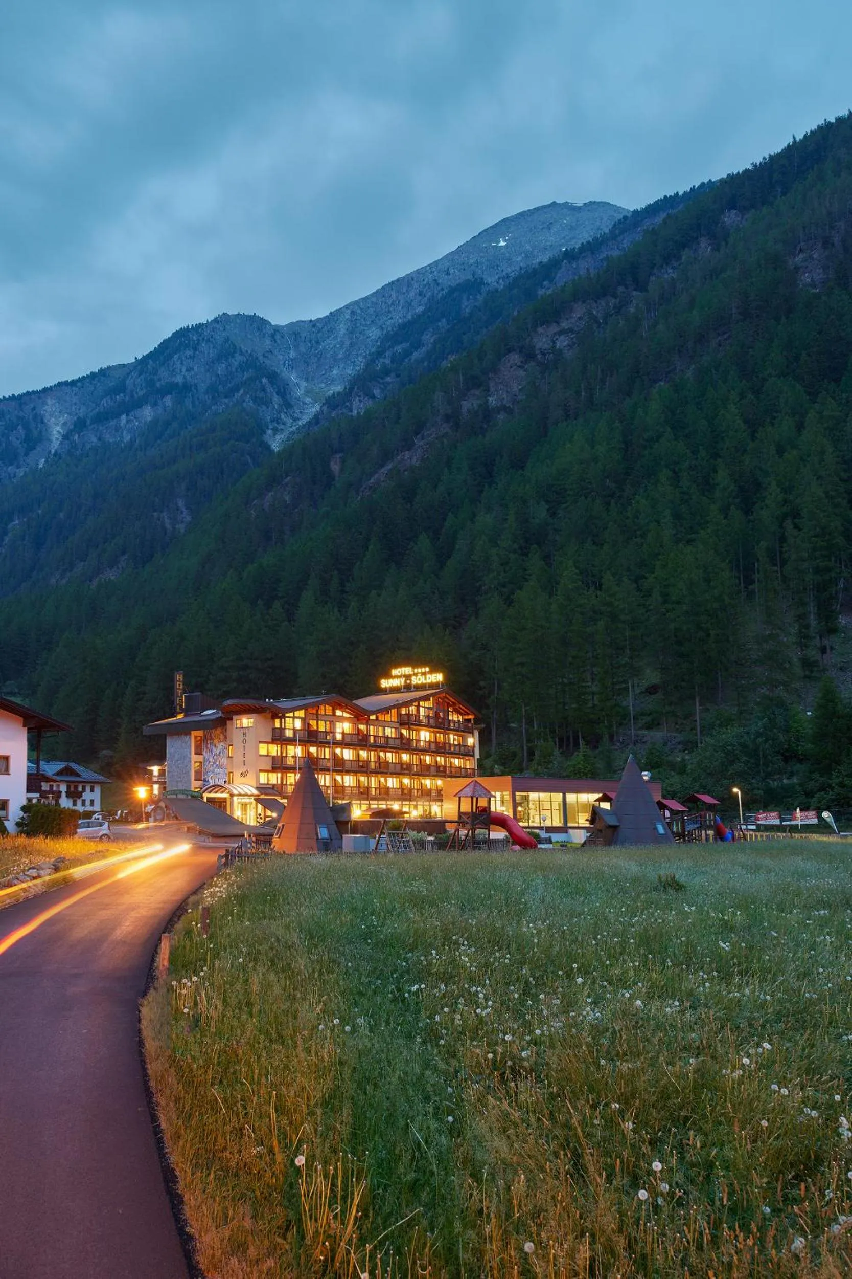 Property building in Hotel Sunny Sölden