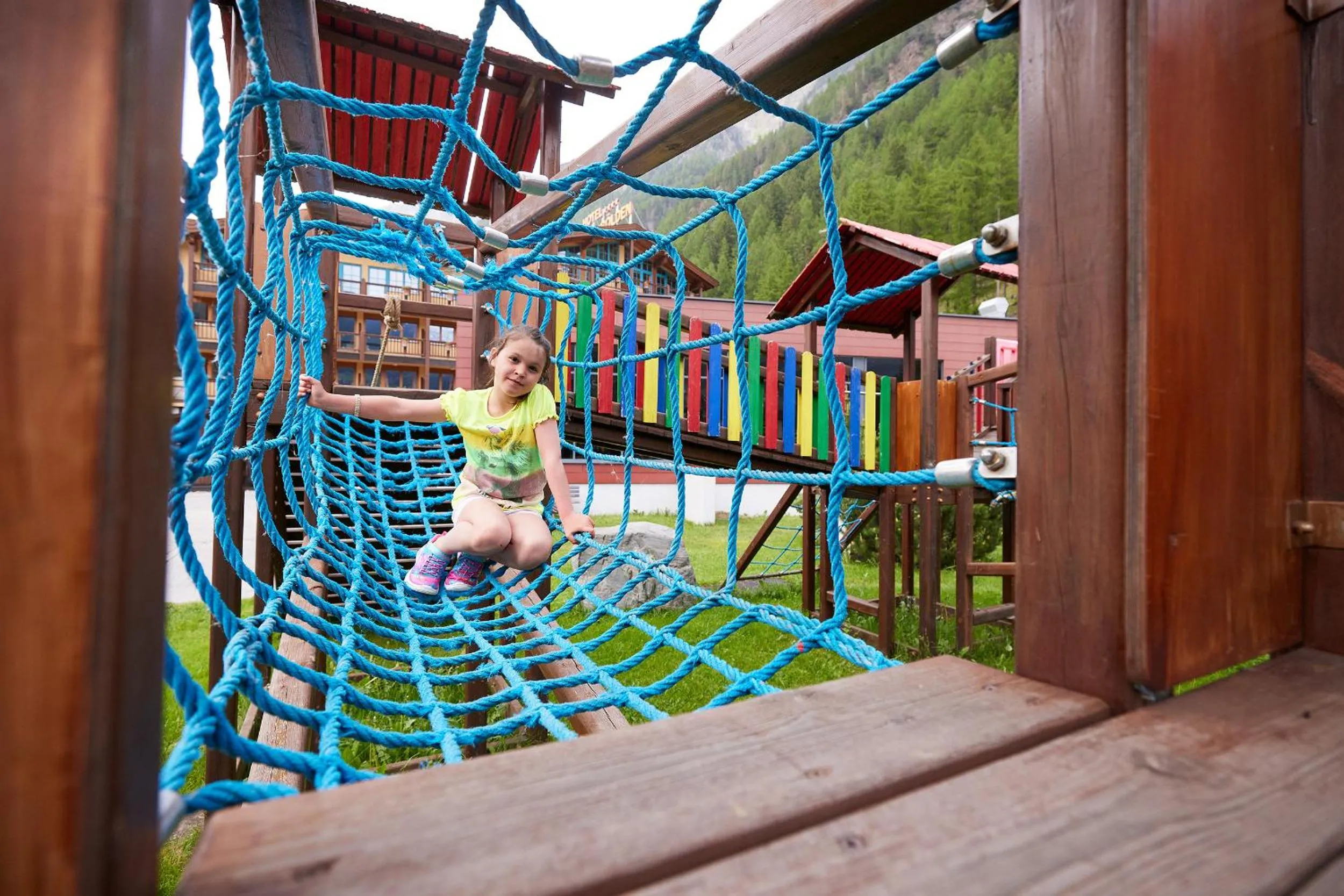 Children play ground in Hotel Sunny Sölden