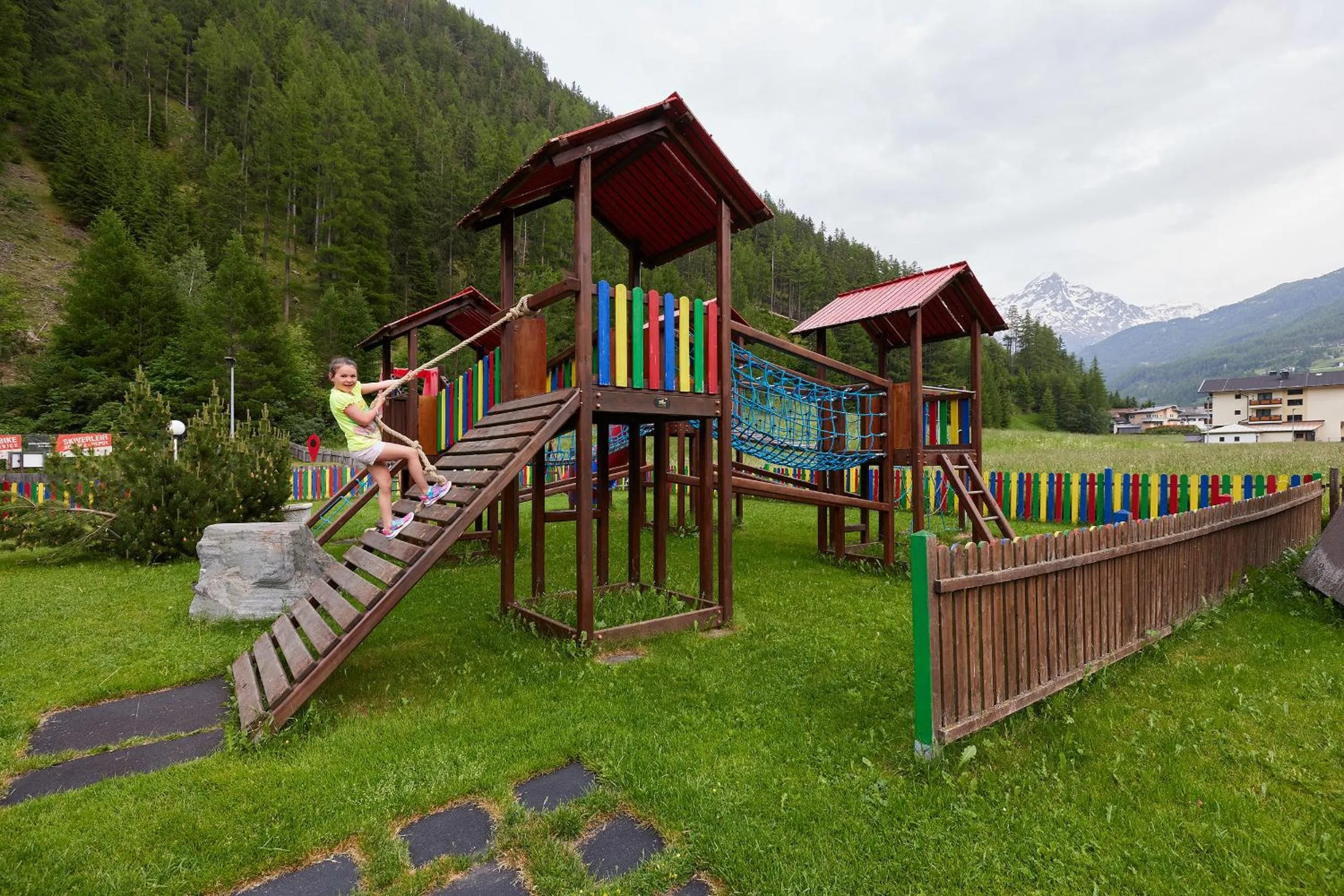 Children play ground in Hotel Sunny Sölden