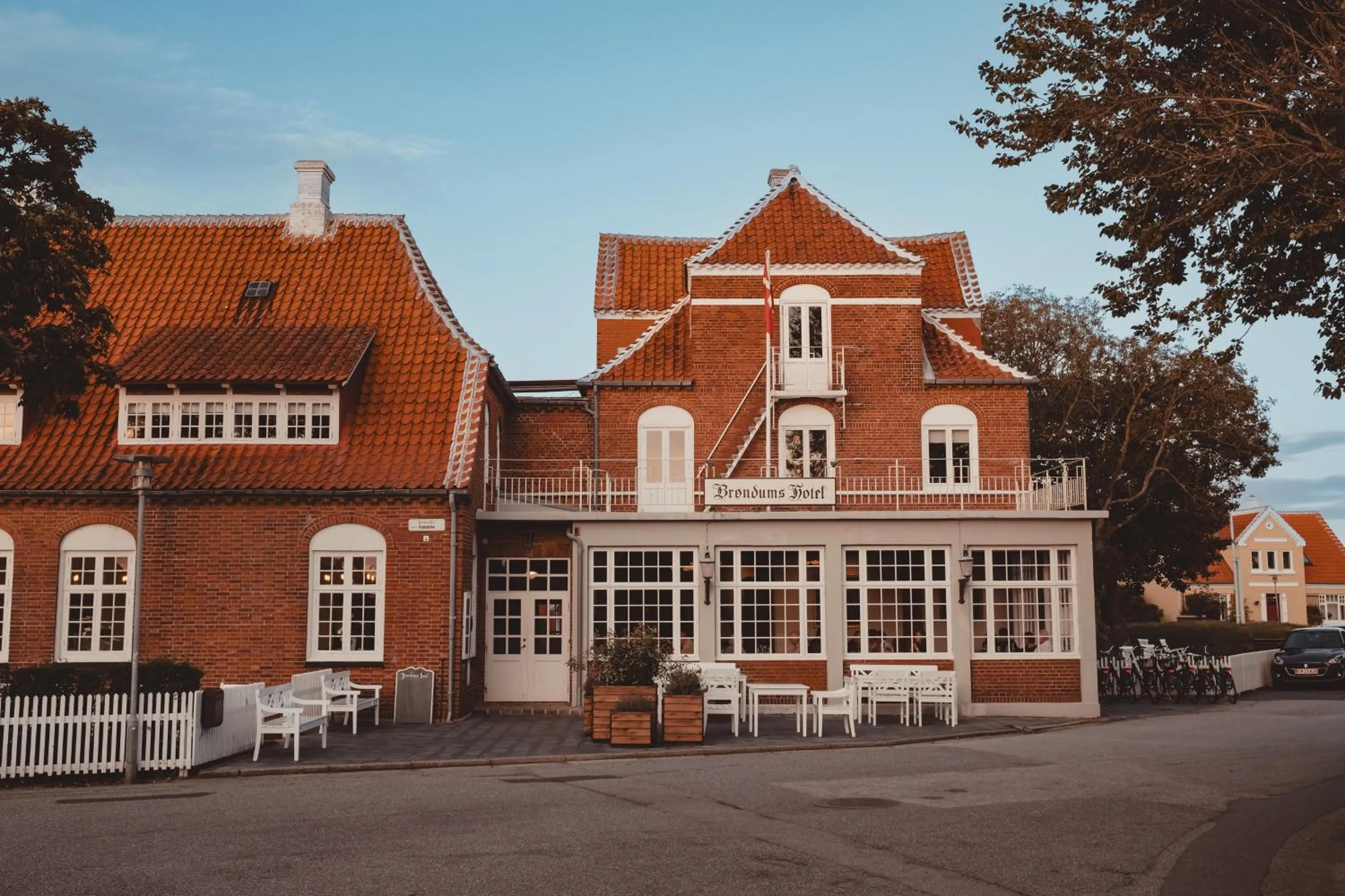 Property building in Brøndums Hotel