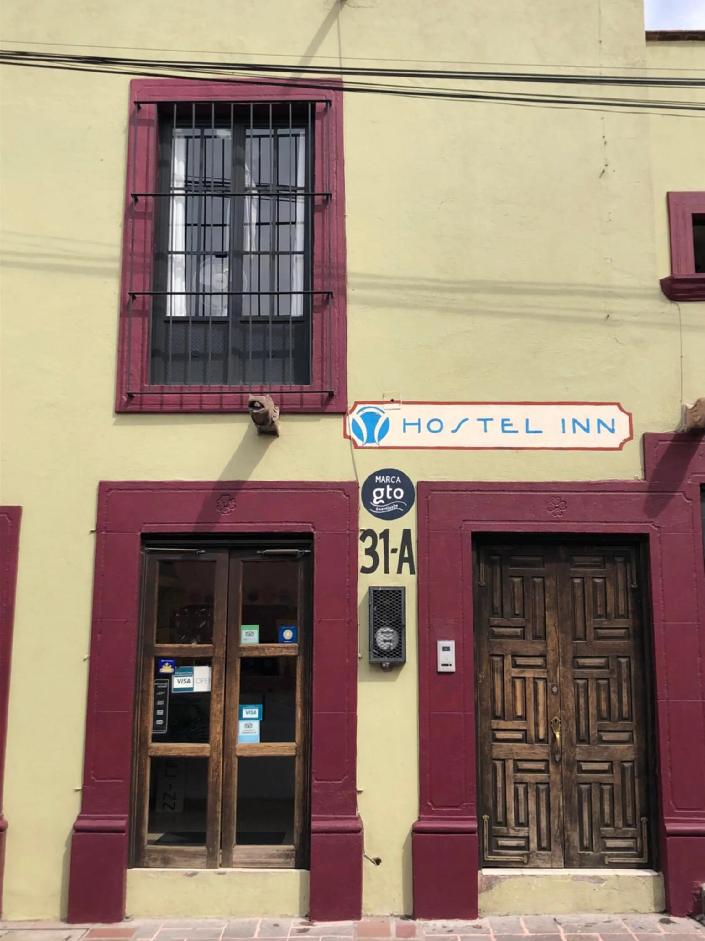 Facade/entrance in Hostel Inn