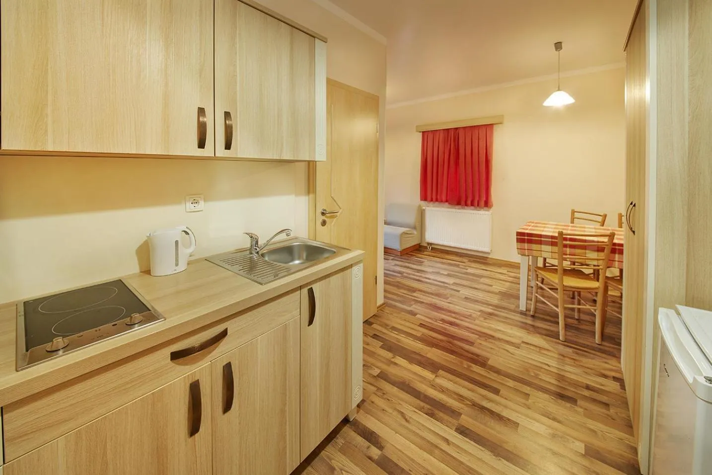 Kitchen or kitchenette in Rute Hotel and Apartments