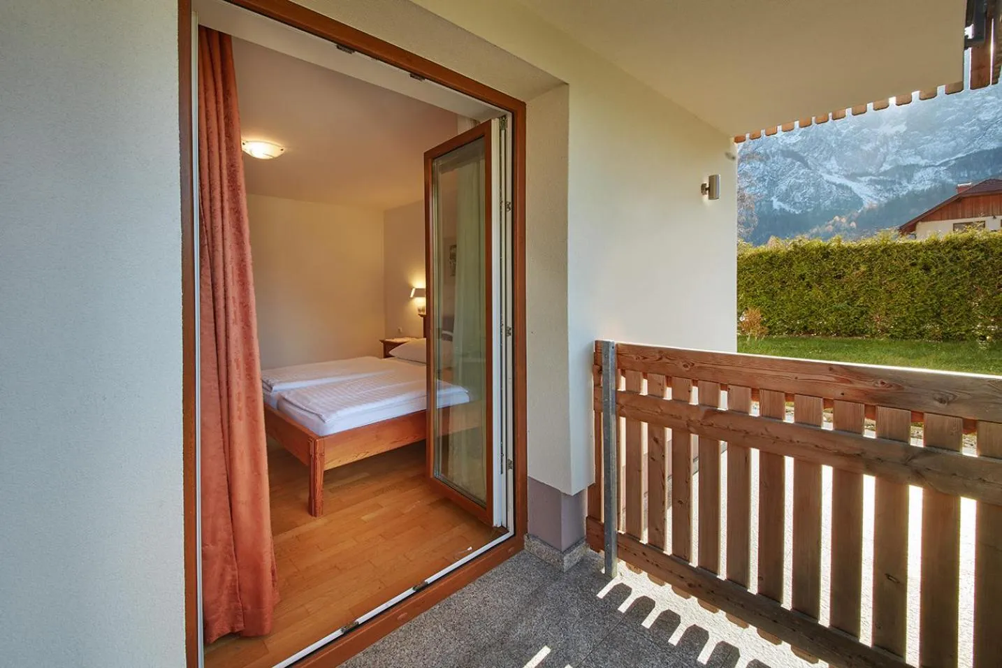 Balcony/Terrace, Bed in Rute Hotel and Apartments