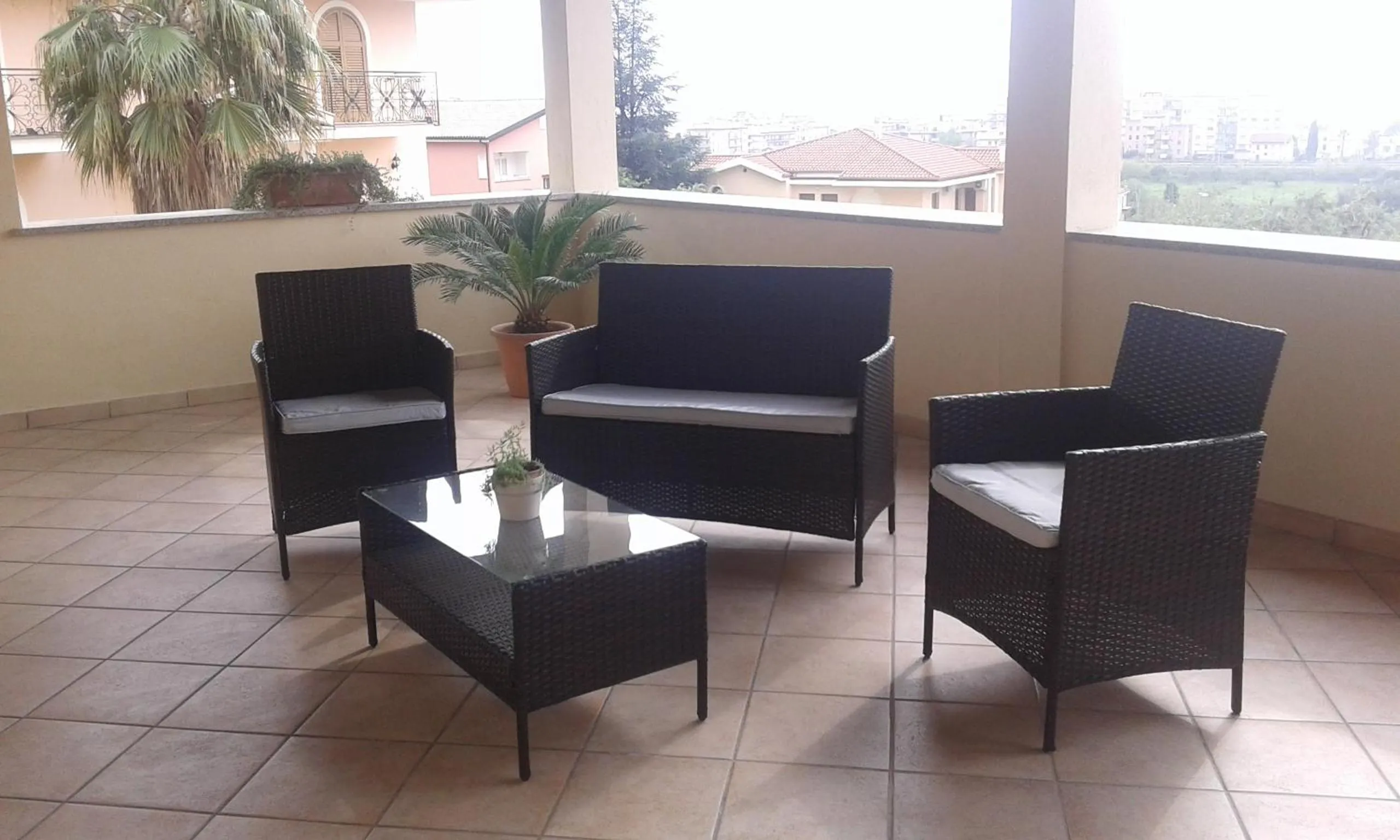 Balcony/Terrace in B&B Umballa