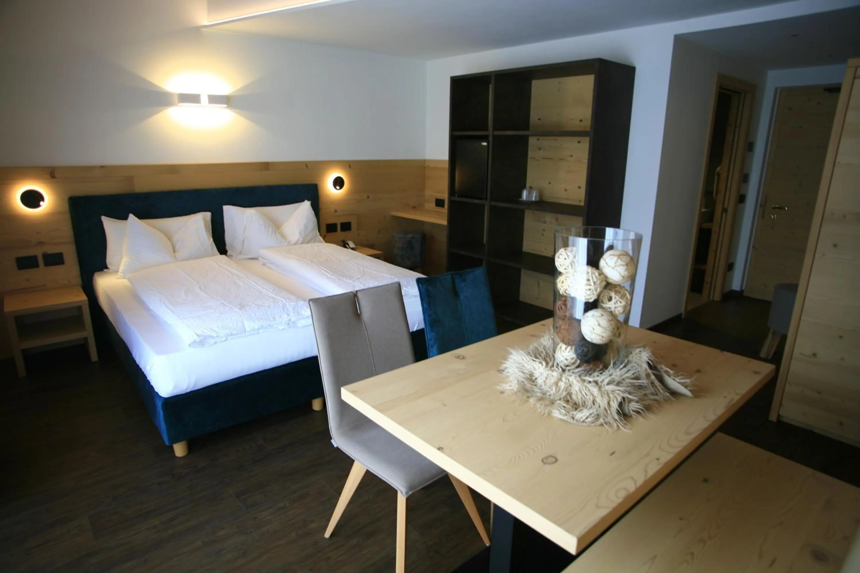 Bed in Alpen Hotel Vidi