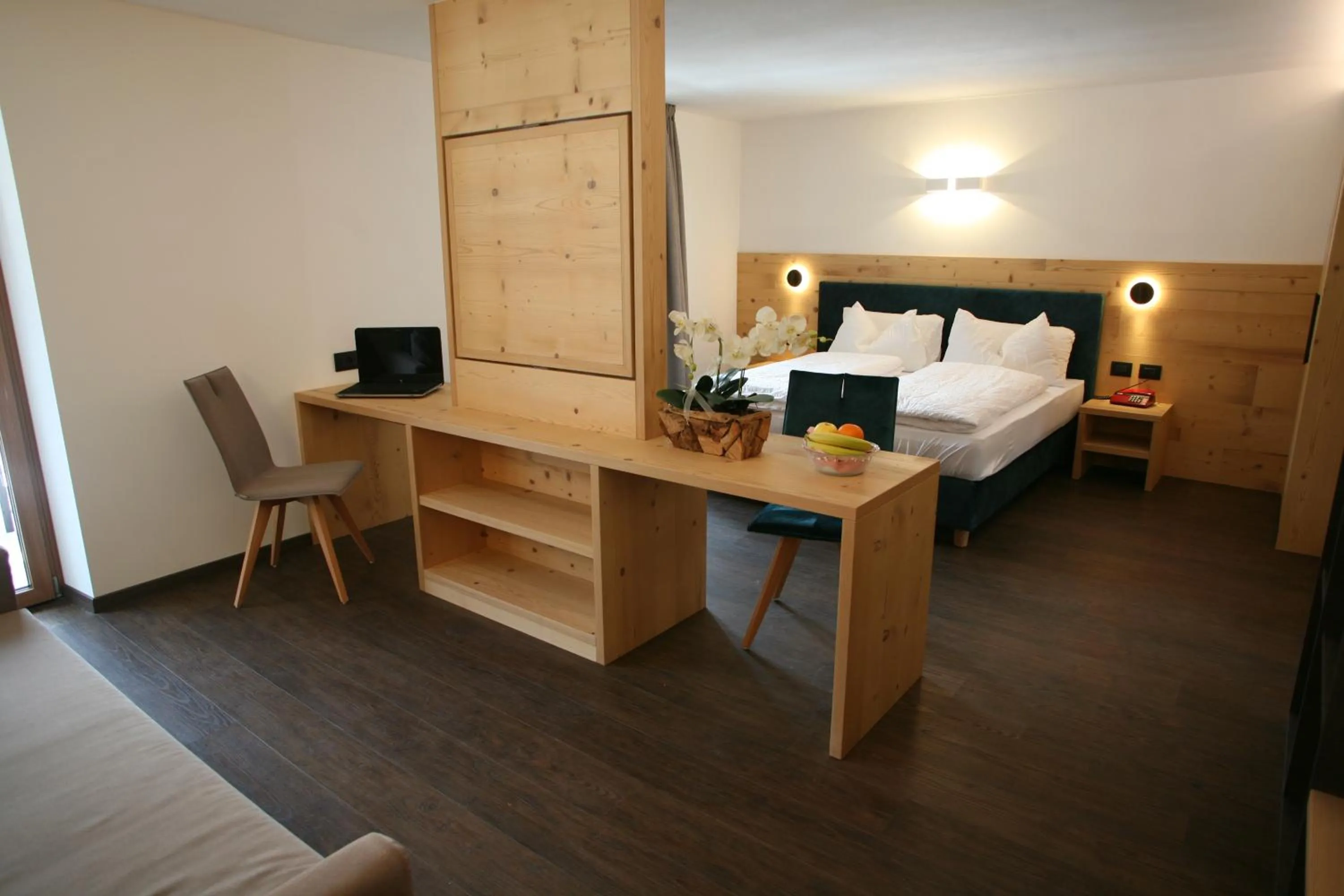 Bed in Alpen Hotel Vidi