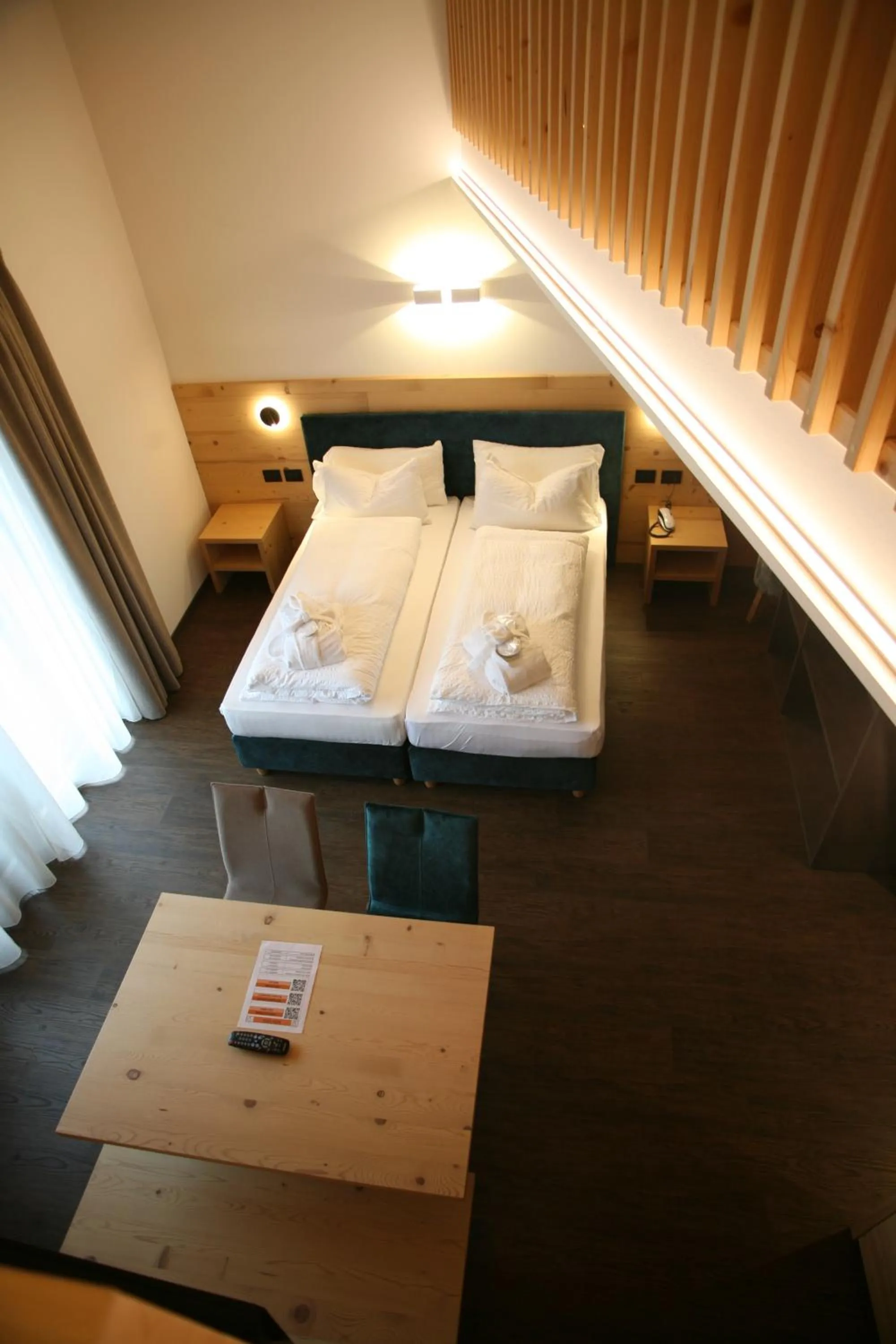 Bed in Alpen Hotel Vidi