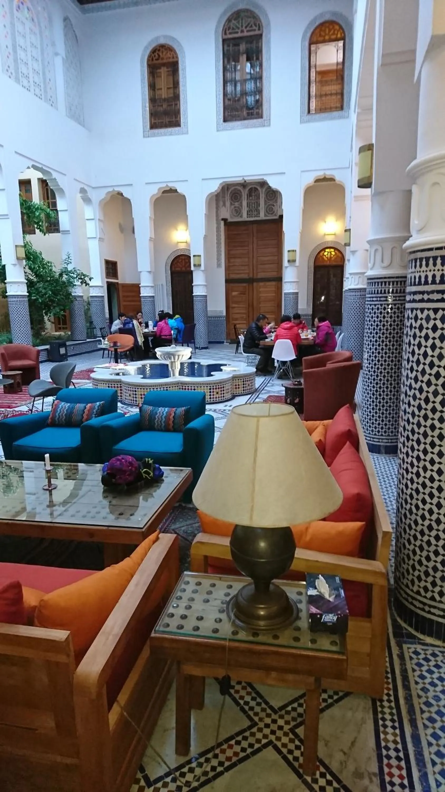 Lobby or reception in Riad jasmins & Spa